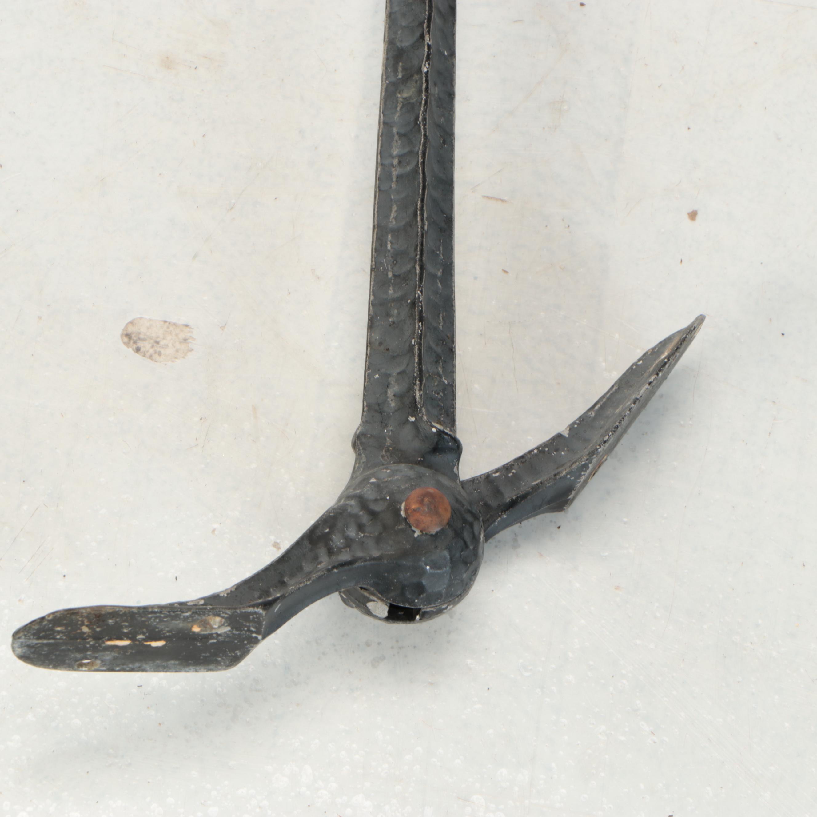 Metal Weather Vane with Horse Finial