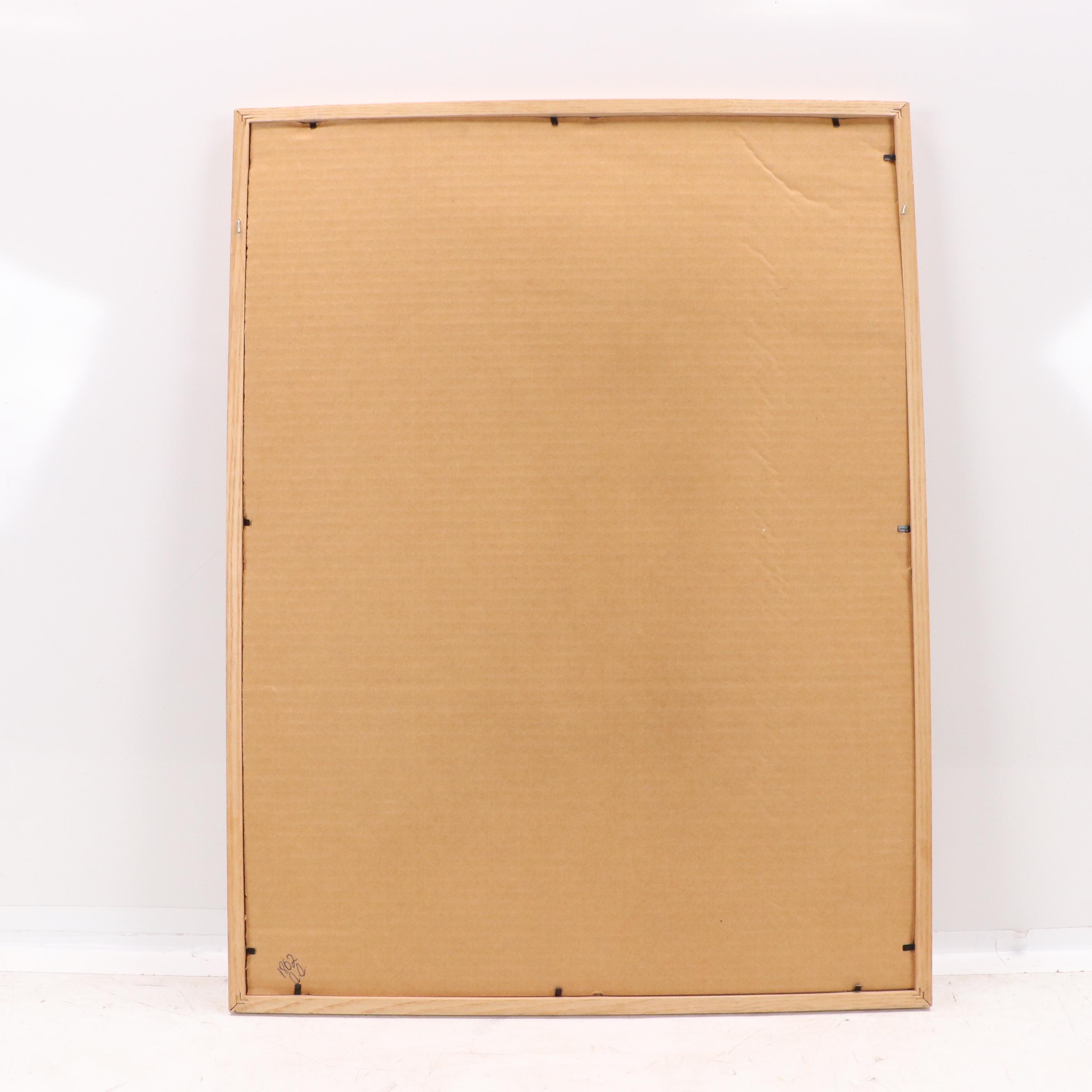 Nikolay "Kuk" Manuylov Figural Surrealist Mixed Media Illustration, 1995