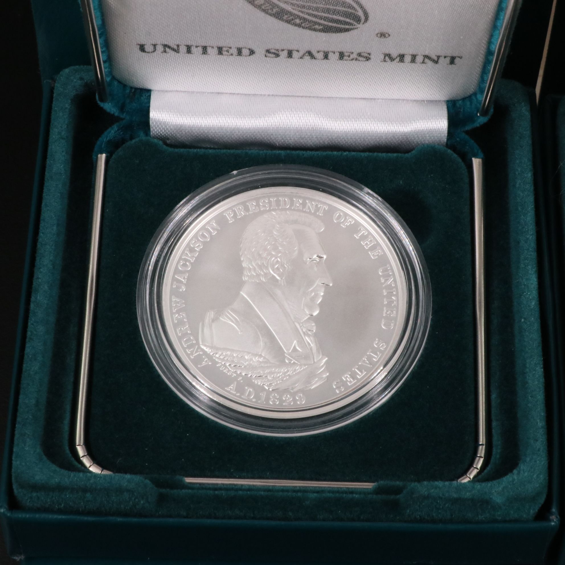 Two .999 Silver Presidential Medals by the United States Mint