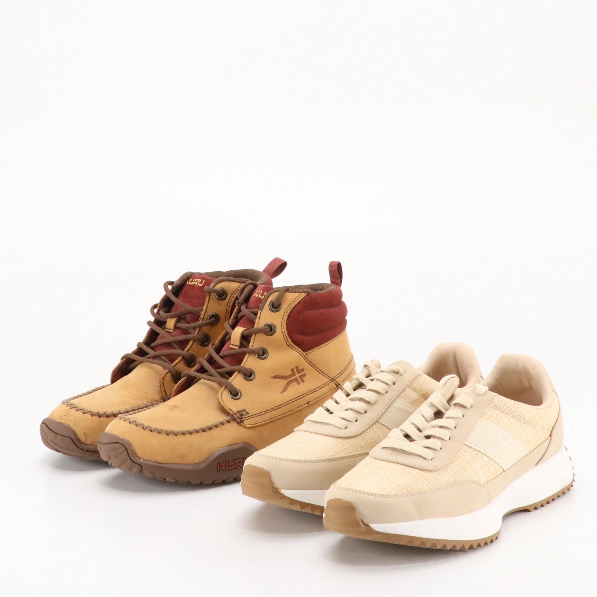 Dolce Vita "Breela" Sneakers and Kuru Footwear Suede Hiking Boots