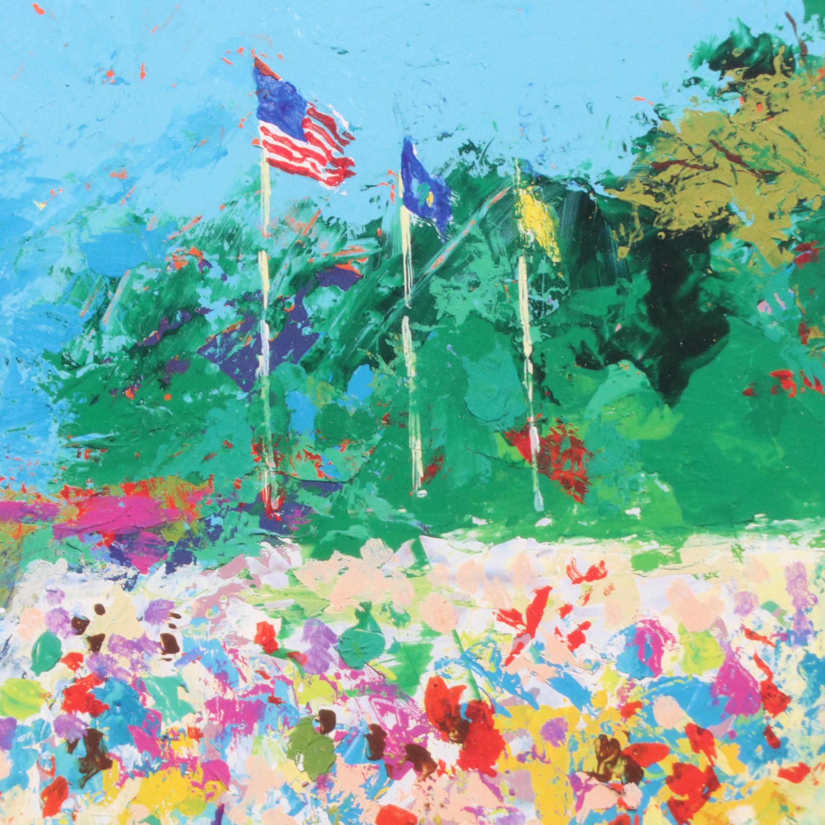 LeRoy Neiman Offset Lithograph "102nd U.S. Open," 2001