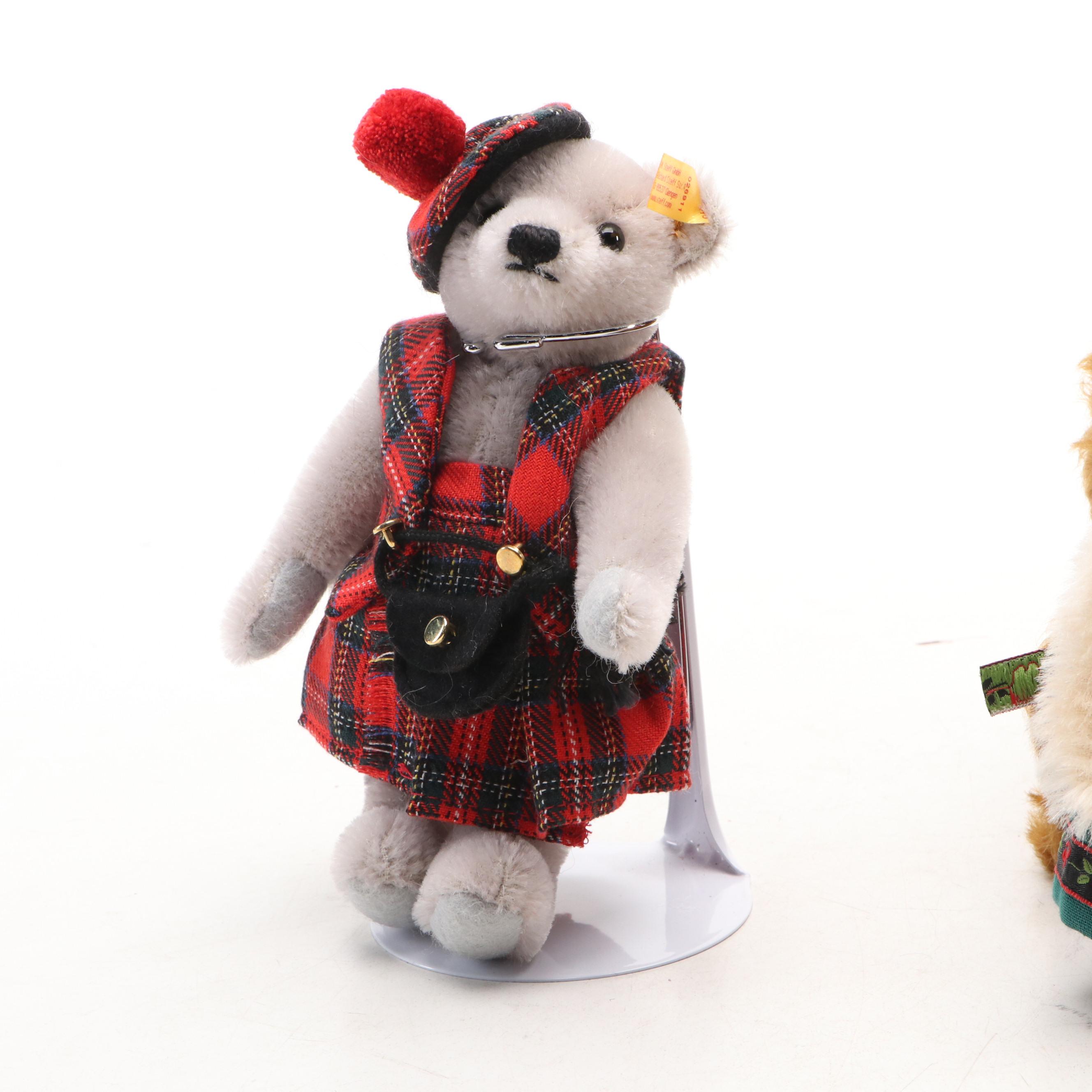 Steiff Matryoshka and Other Jointed Teddy Bears