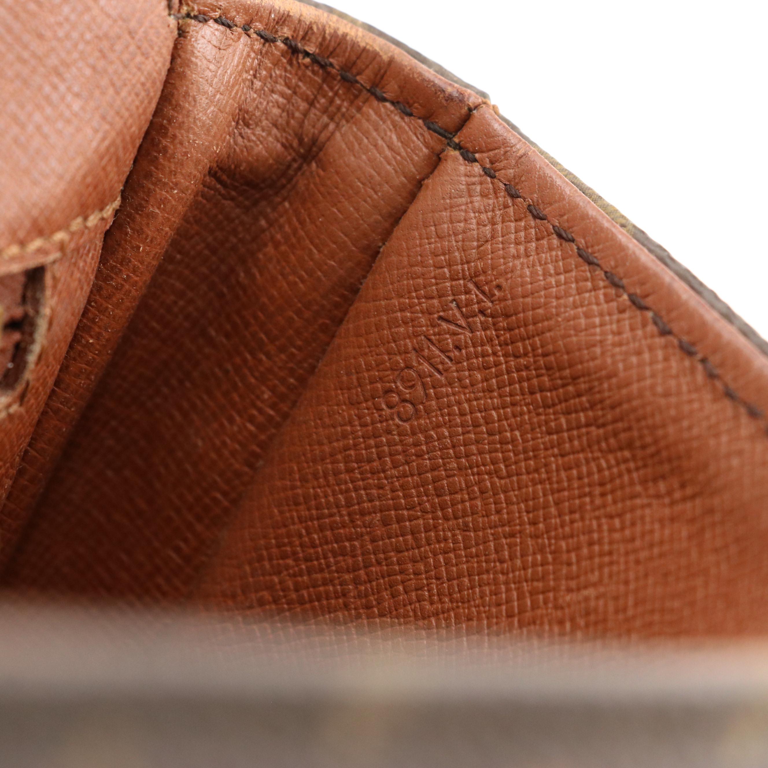 Louis Vuitton Chantilly MM Bag in Monogram Canvas and Vachetta Leather