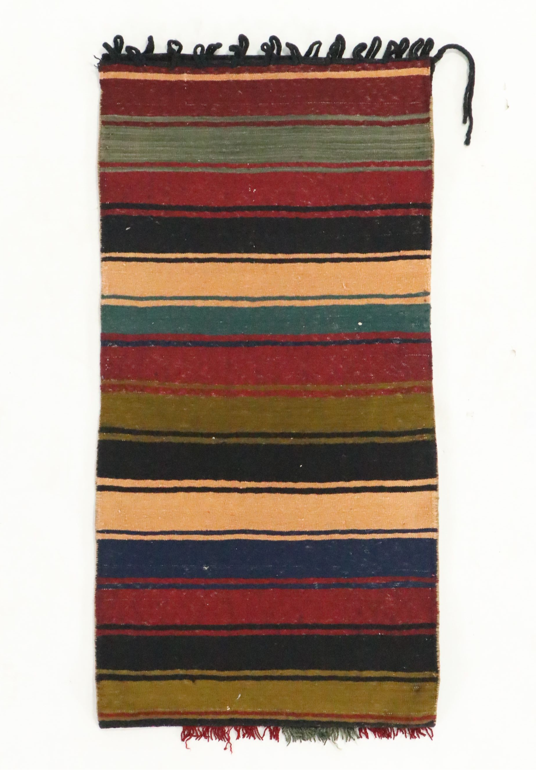 Handmade Afghan Mixed Technique Saddle Bag