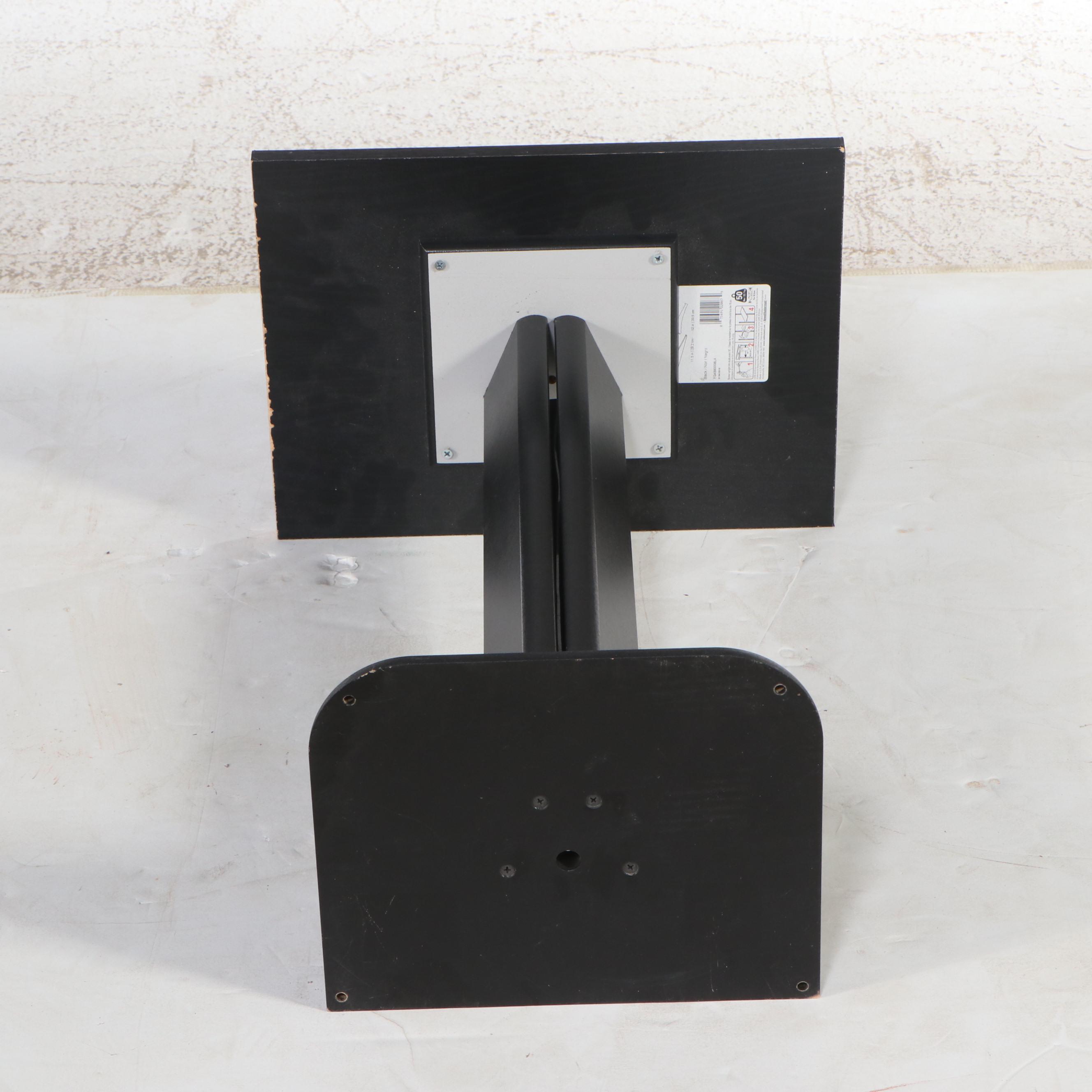 Black Painted Wood Stand