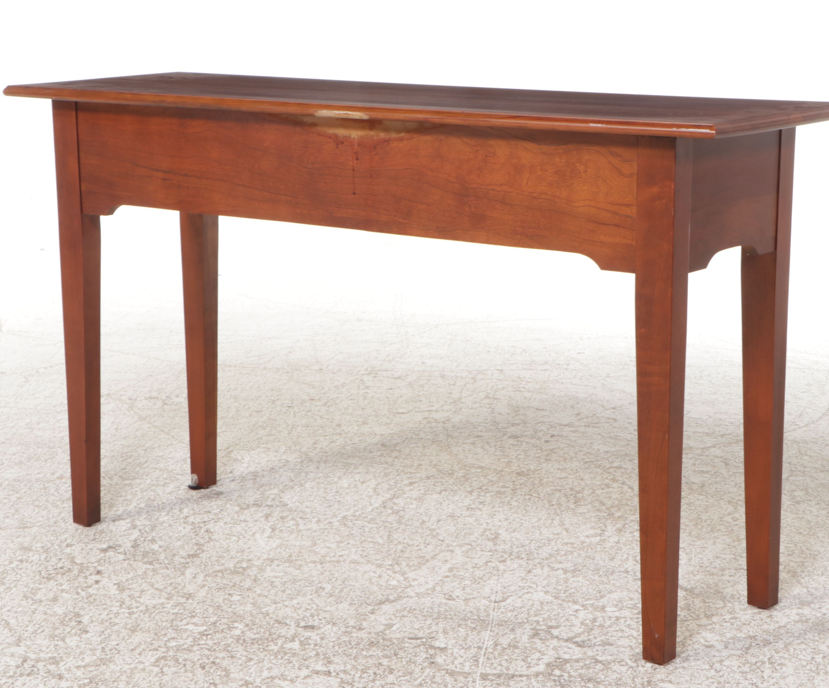 Cresent Shaker Style Cherry Sofa Table