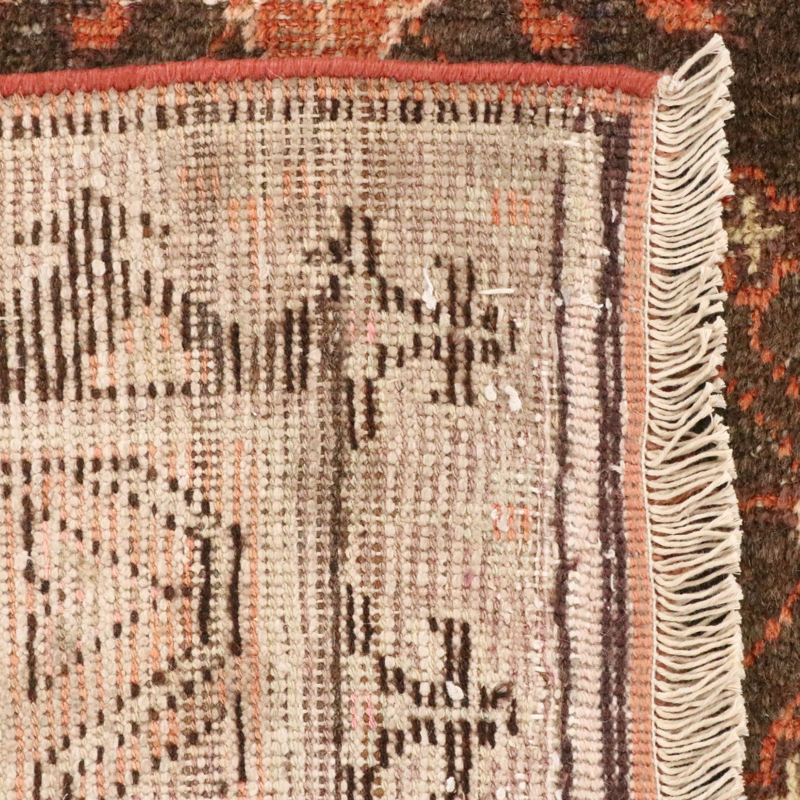 5'6 x 9'4 Hand-Knotted East Turkestan Khotan Area Rug