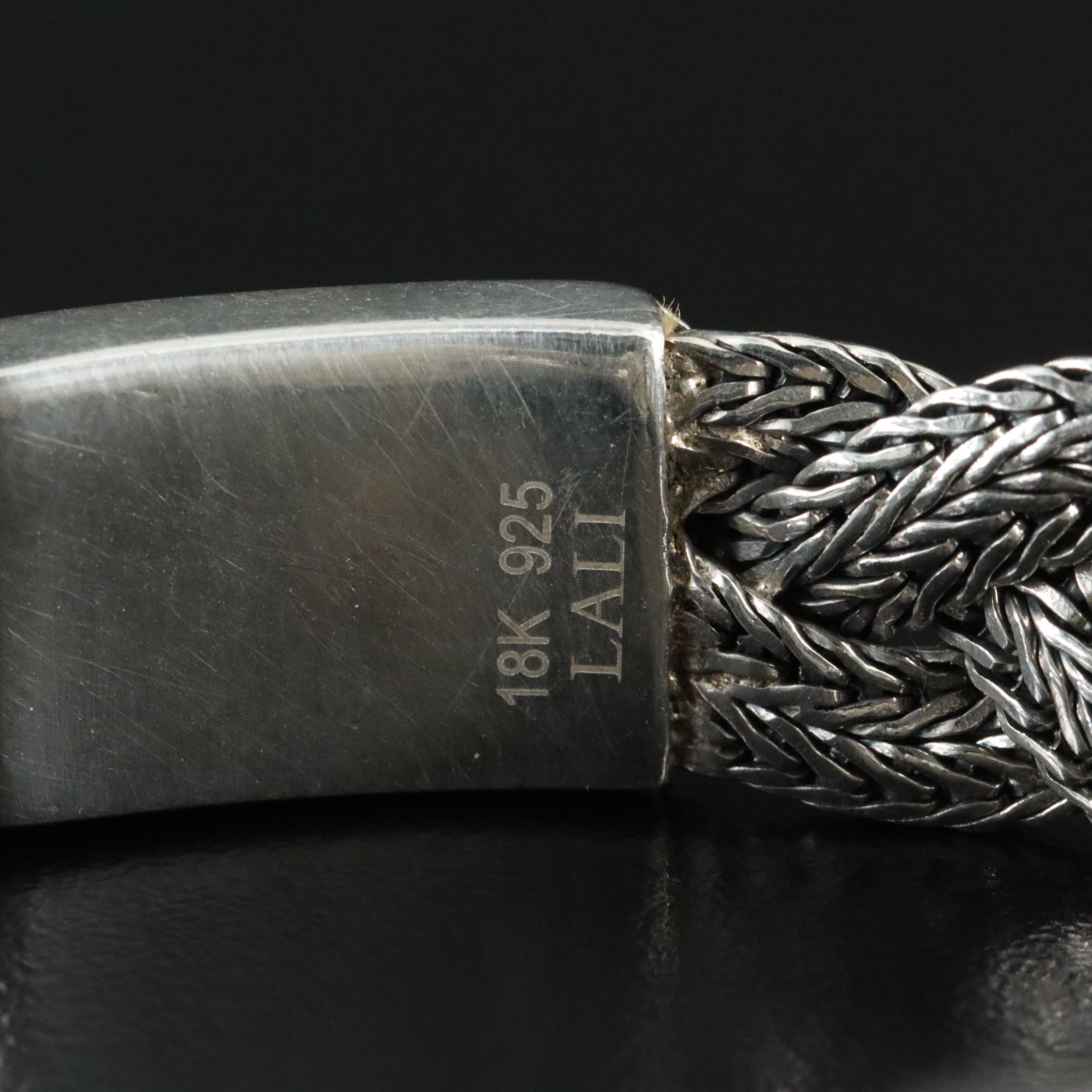 Lali Sterling Bracelet with 18K Accents Including Topaz, Citrine, Amethyst