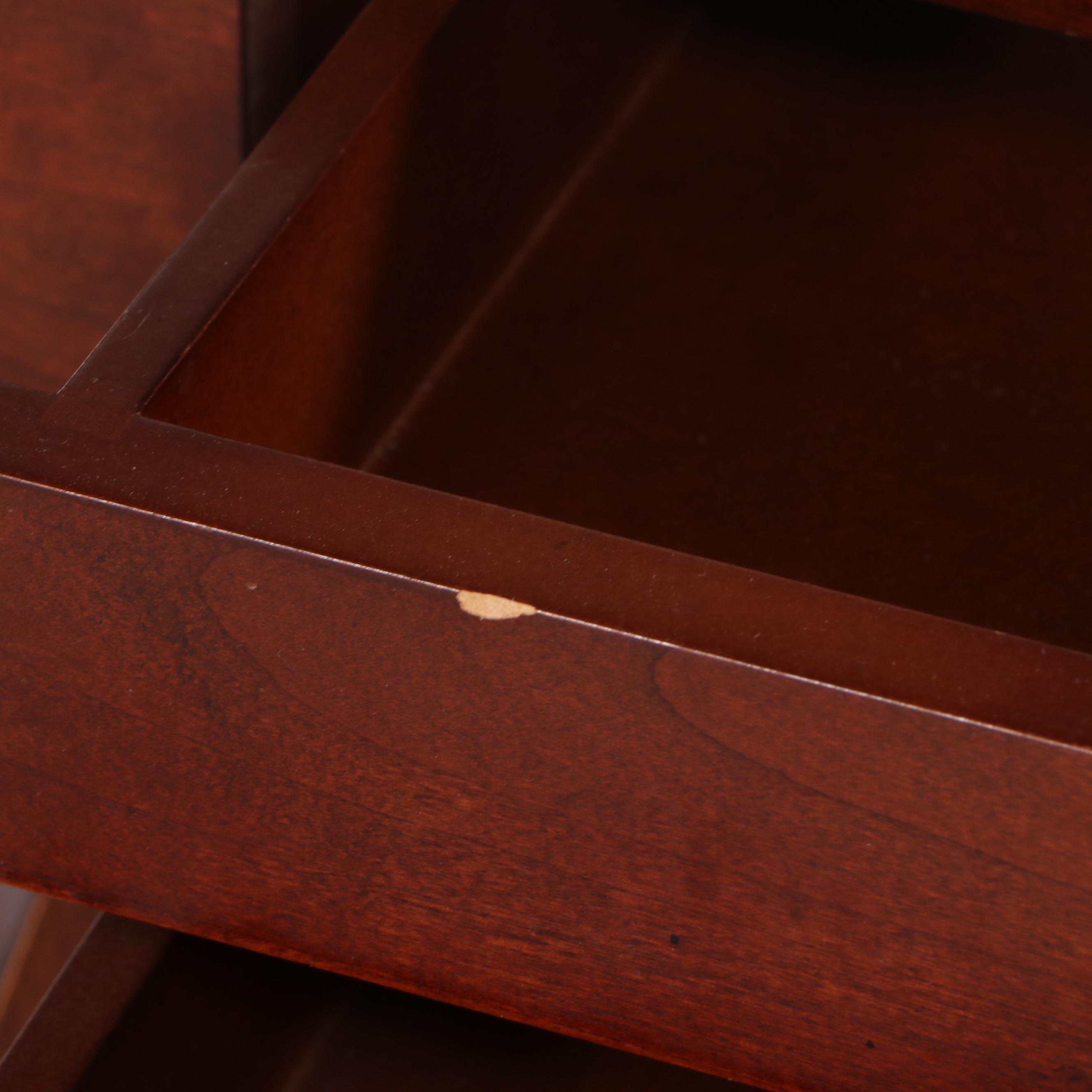 The Bombay Company Louis Philippe Mahogany Side Table