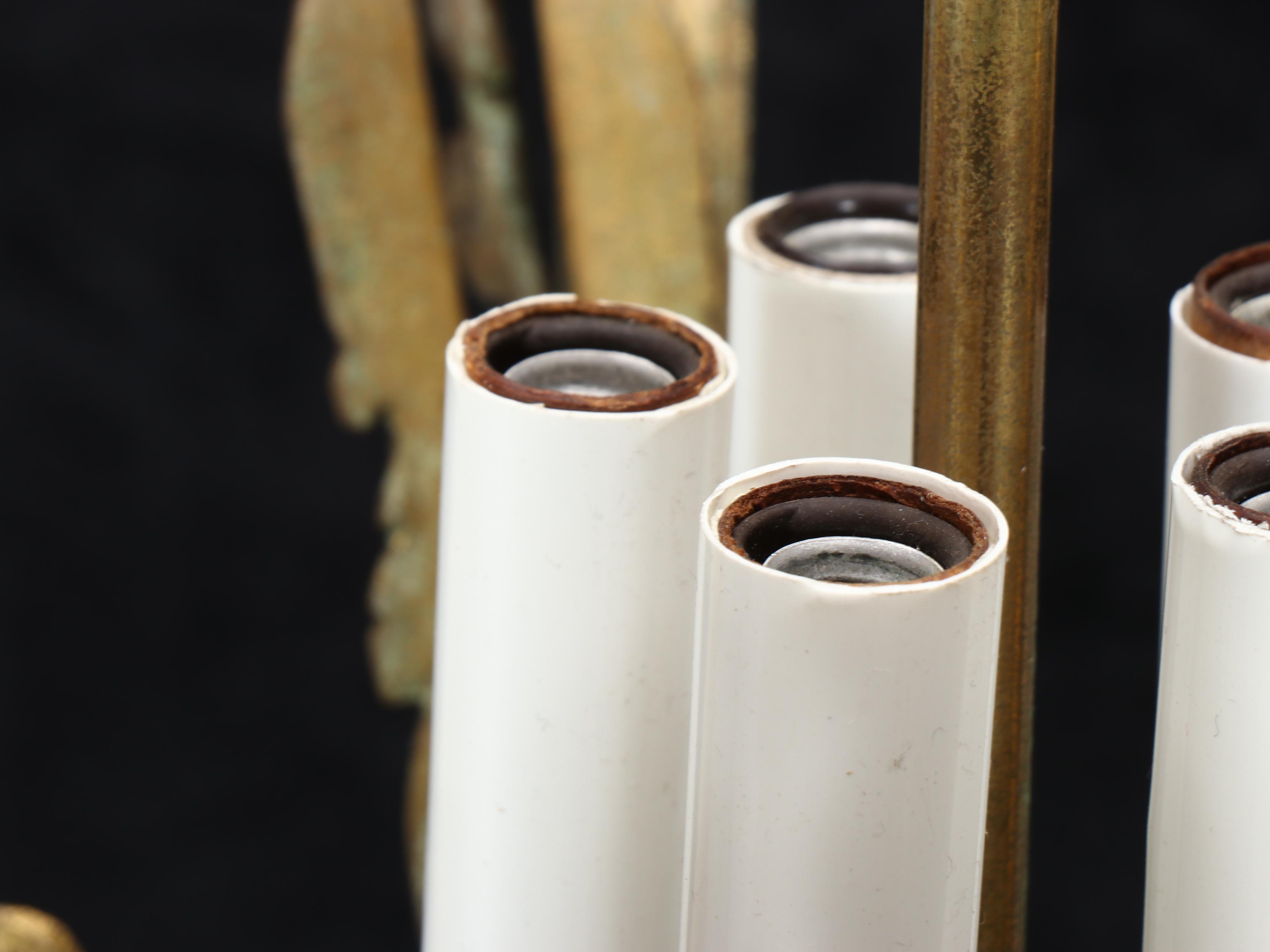 Italian Baroque Gilt Metal Lantern Pendant Light