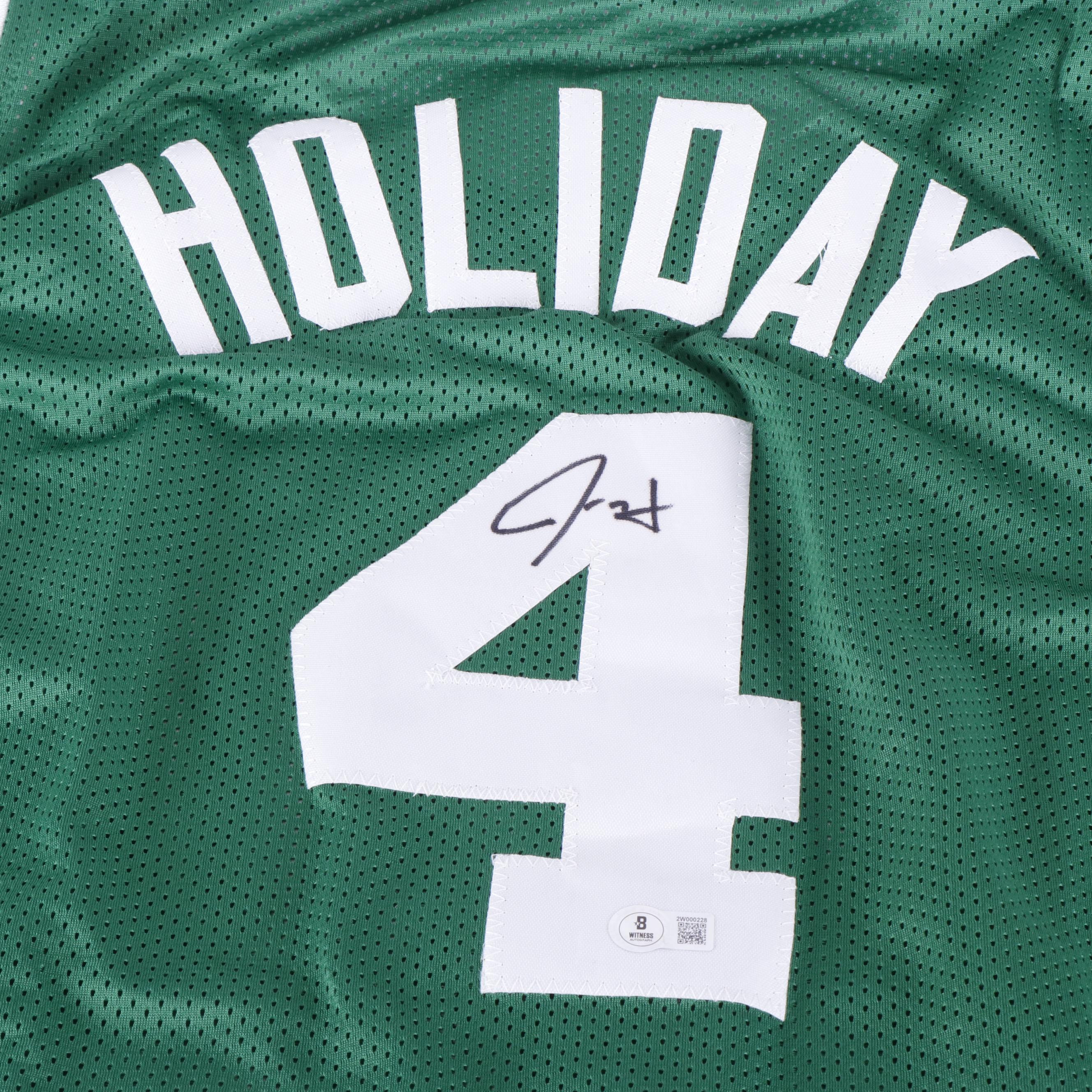 Jrue Holiday Signed Boston Celtics Basketball Jersey, Beckett