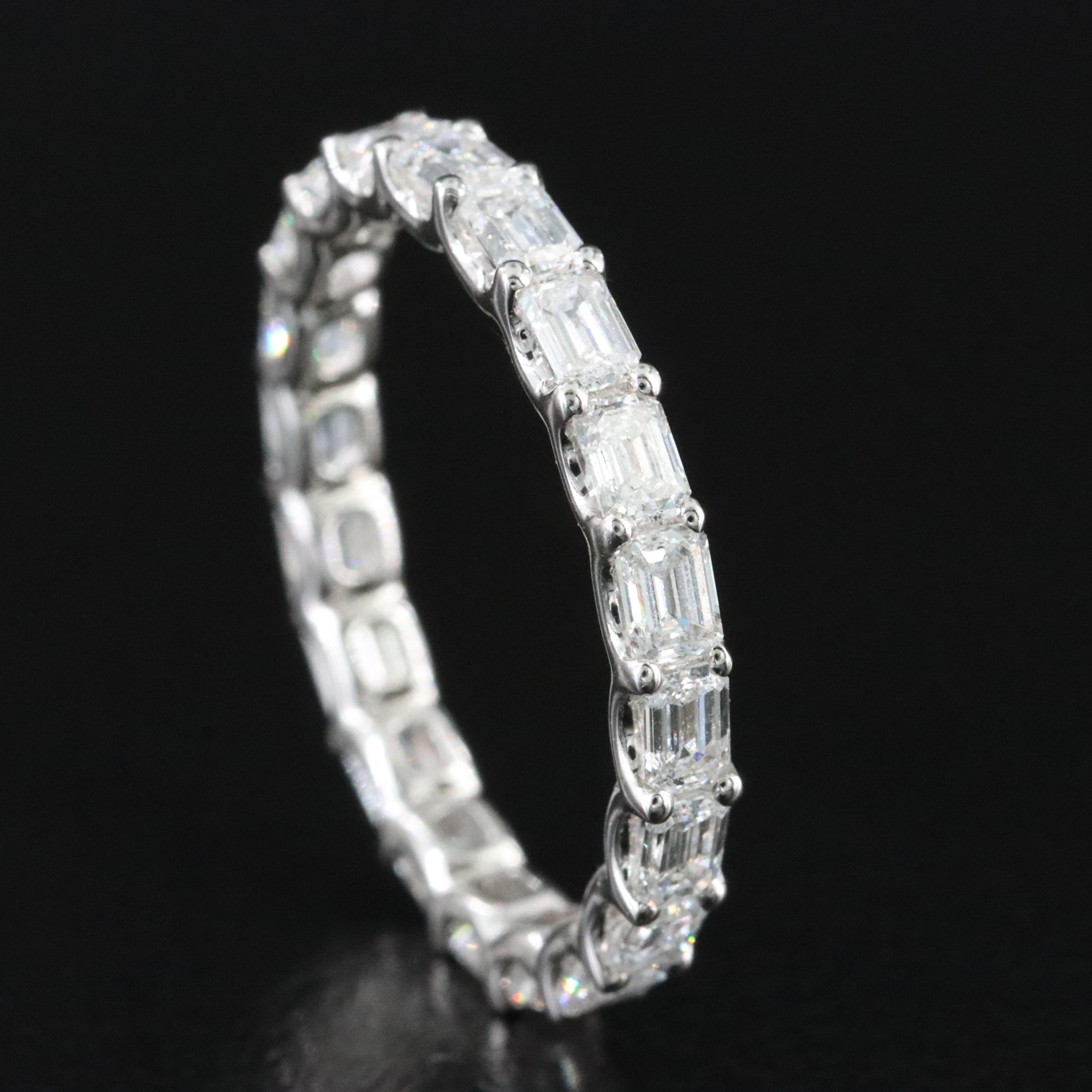 14K 2.00 CTW Lab Grown Diamond Eternity Ring