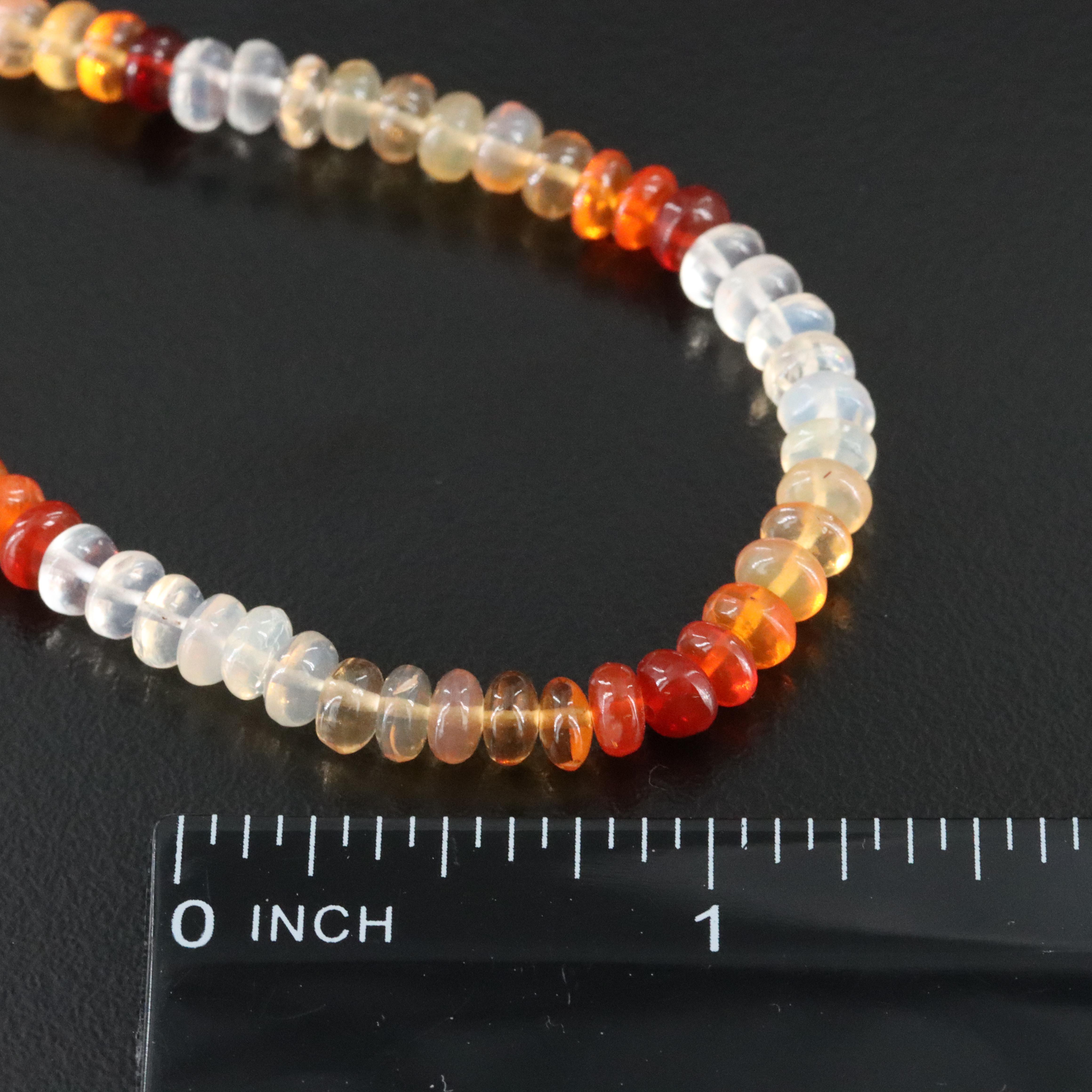 Sterling Opal Necklace