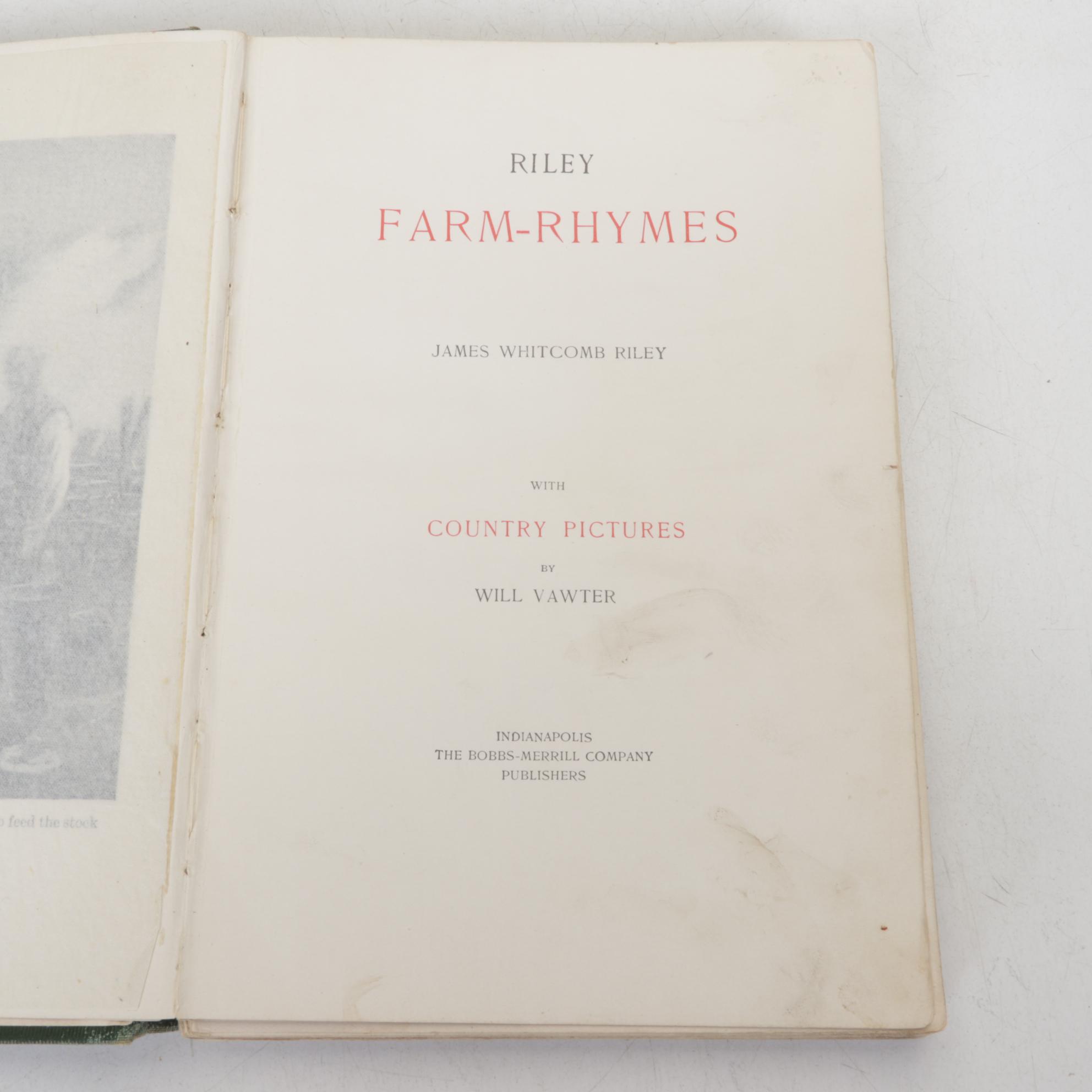 Nathaniel Hawthorne's "The Scarlet Letter" & Other Hardcover Books