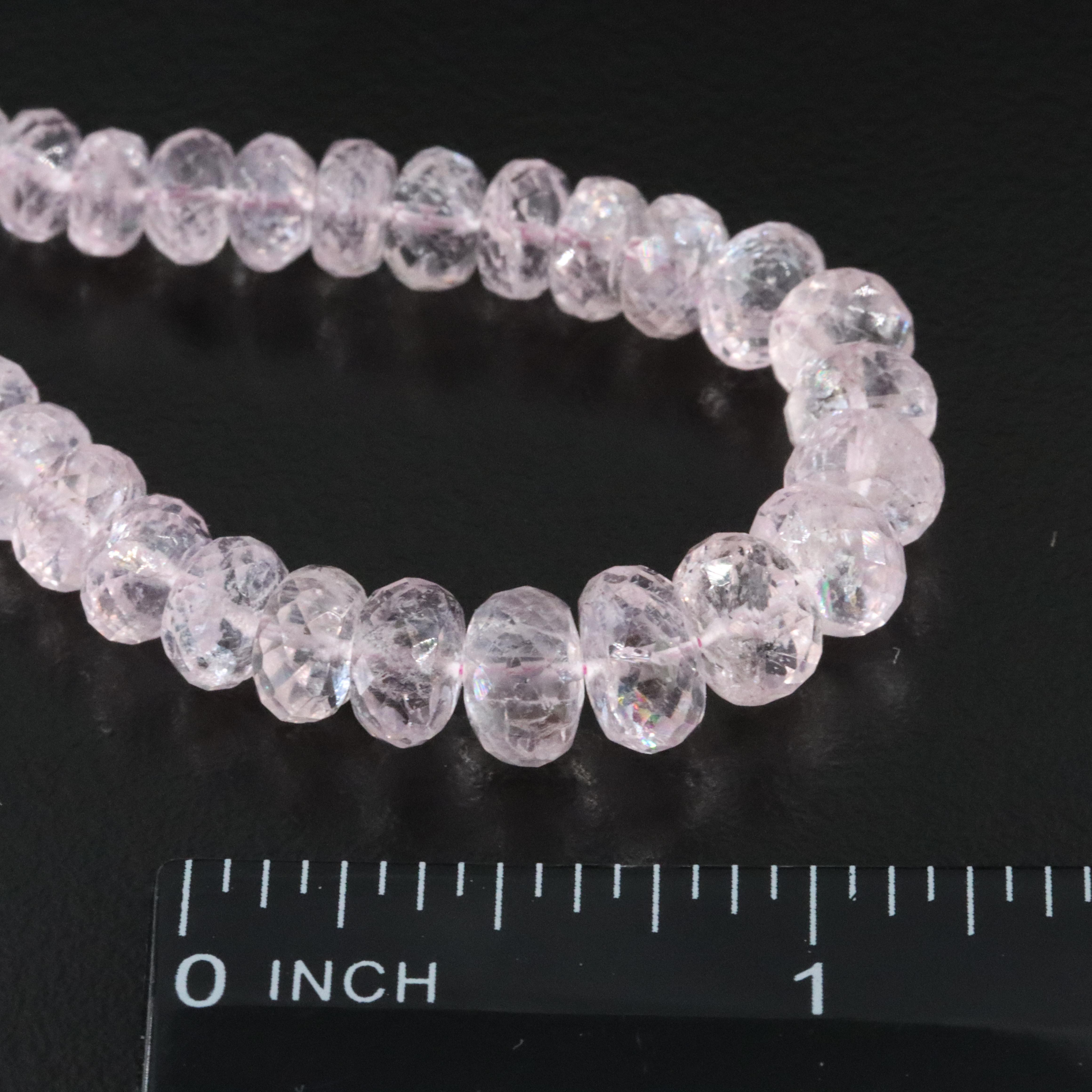 Sterling Morganite Necklace