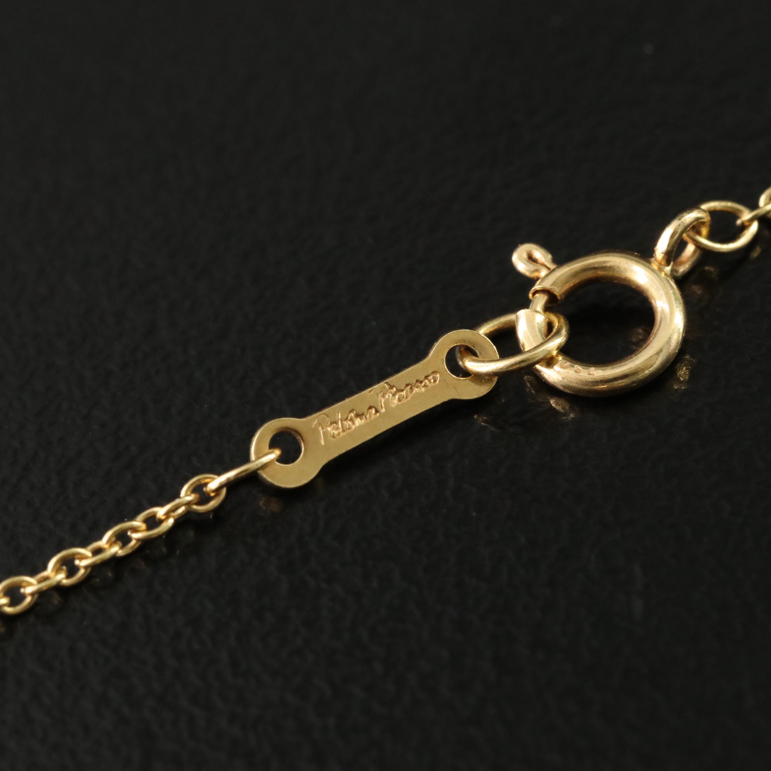 Paloma Picasso for Tiffany & Co. 18K Aries Zodiac Necklace