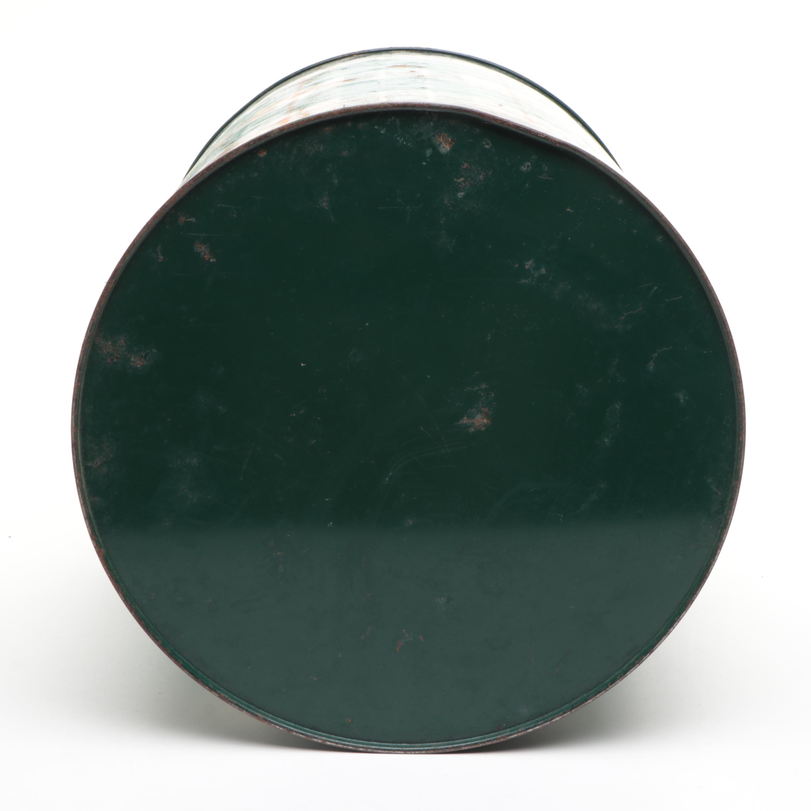 Tam O' Shanter Toter Insulated Metal Cooler with Handle