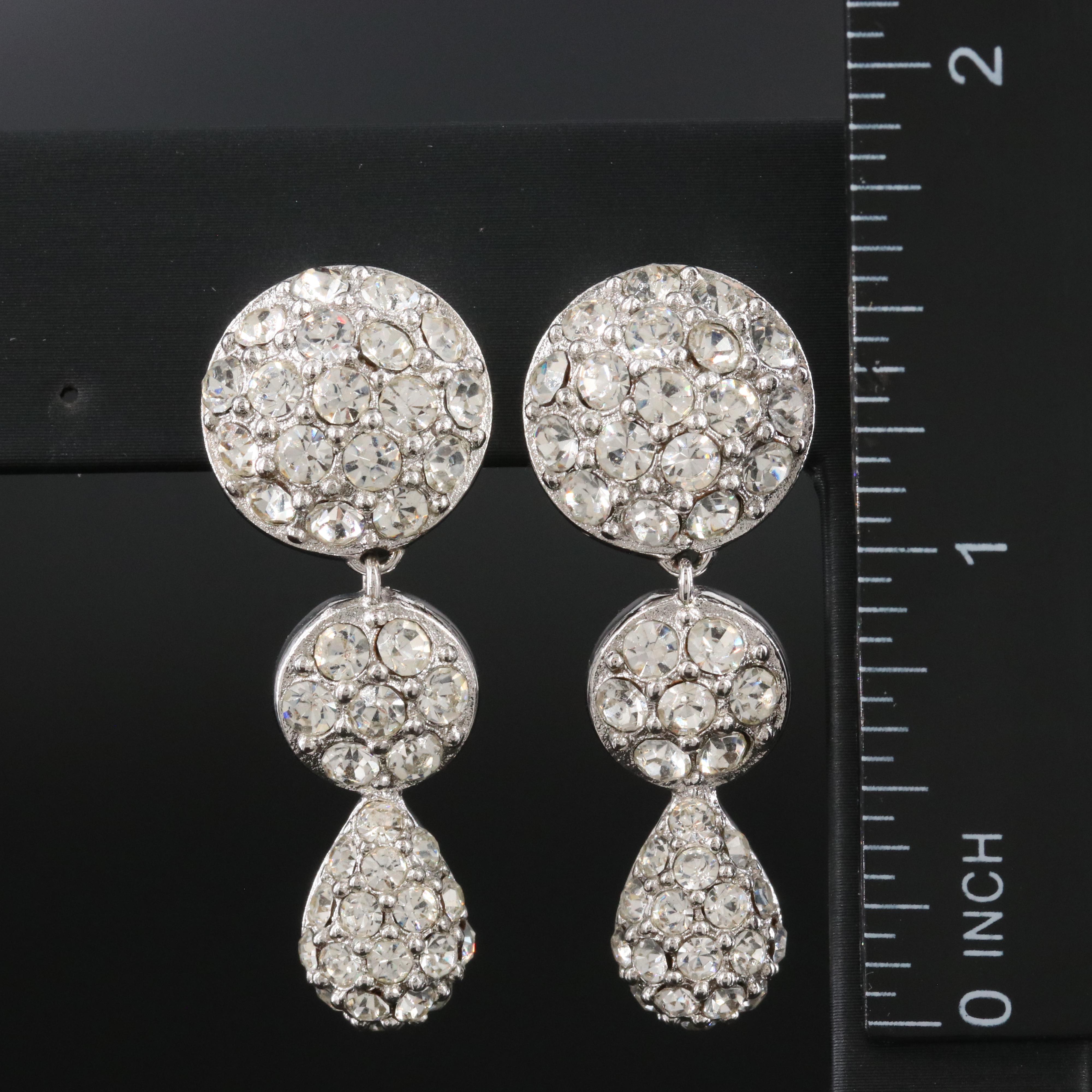 Christian Dior Crystal Earring Collection