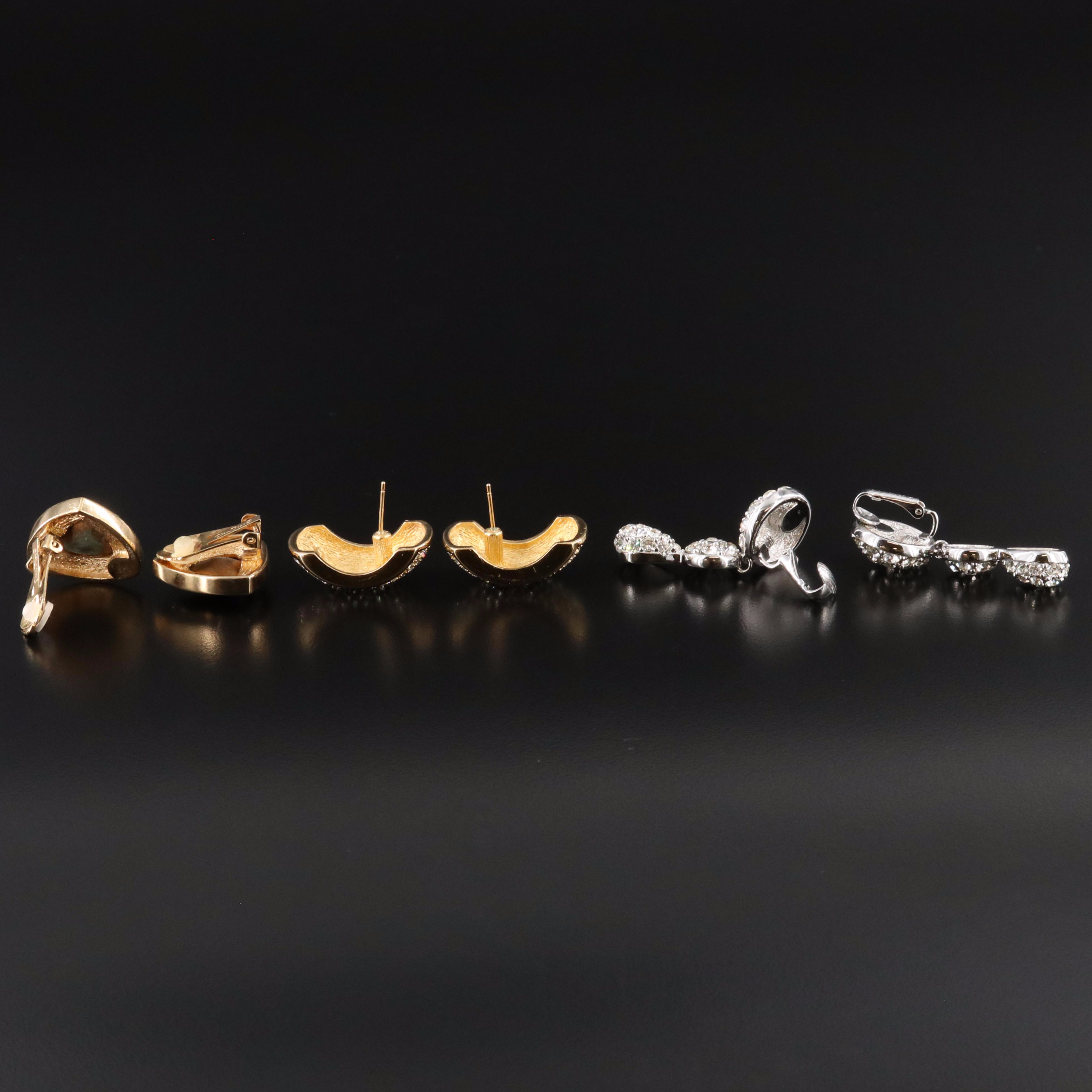 Christian Dior Crystal Earring Collection