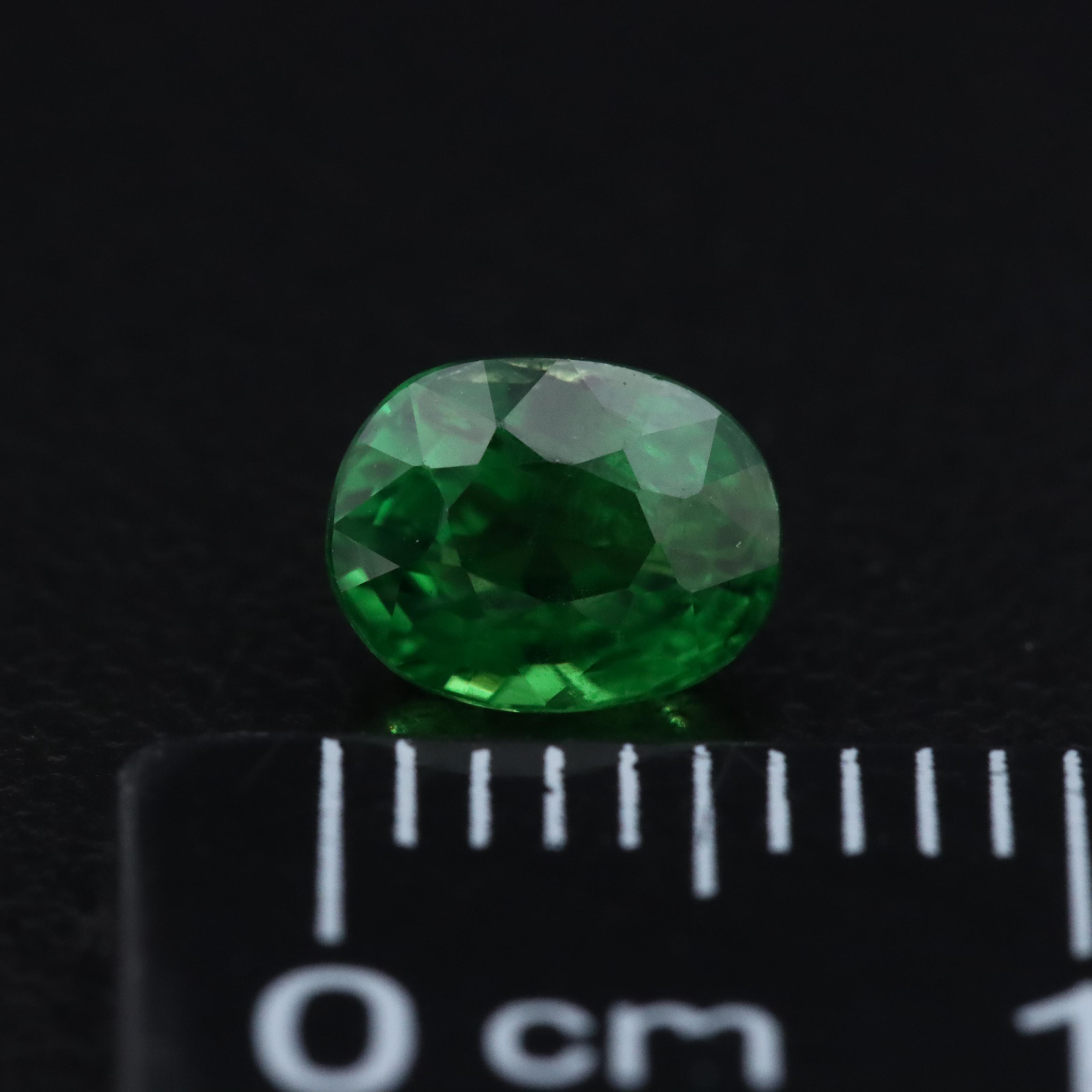 Loose 1.00 CT Tsavorite Garnet