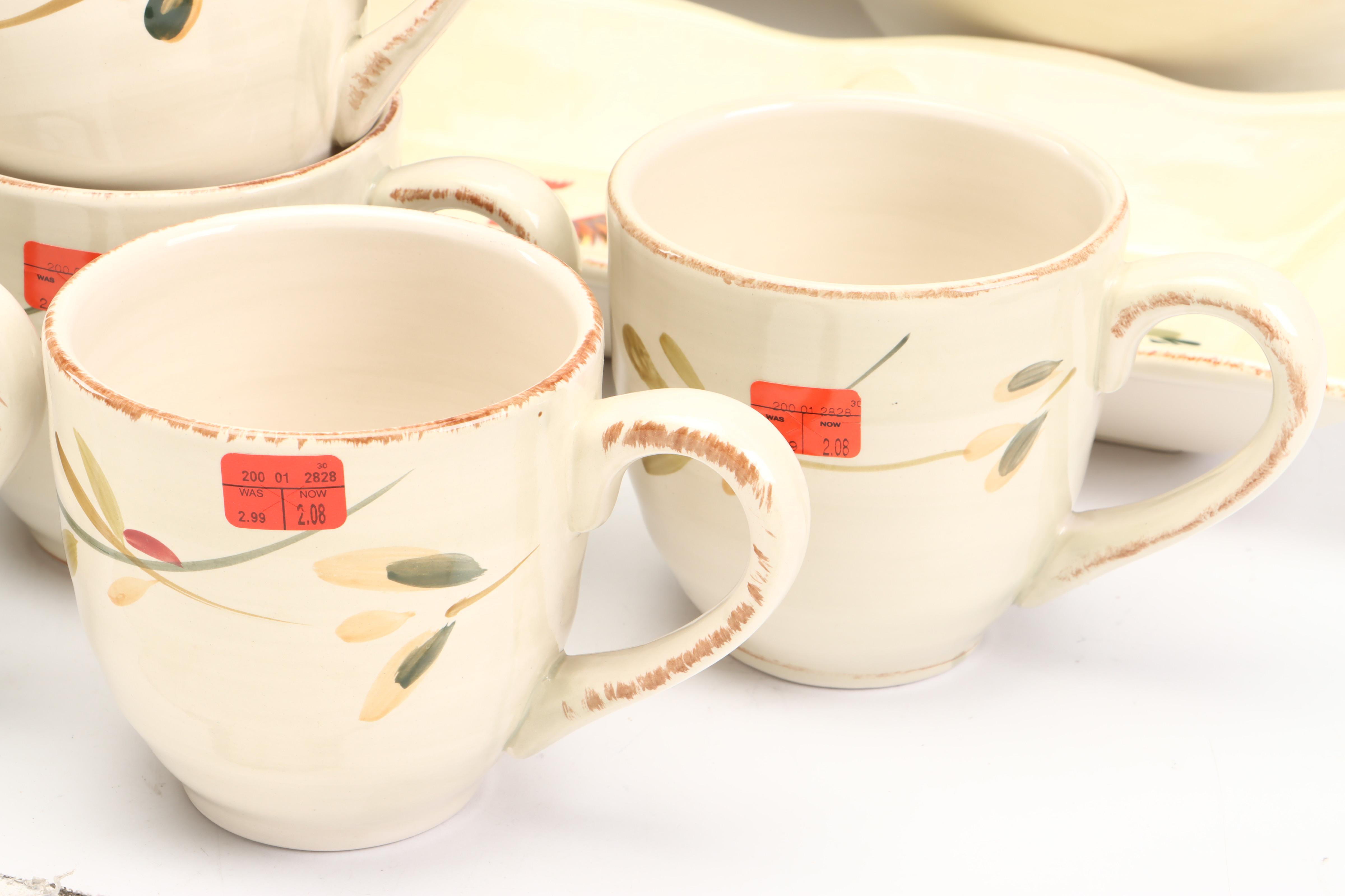 Home "Rooster" Ceramic Dinnerware and Serveware