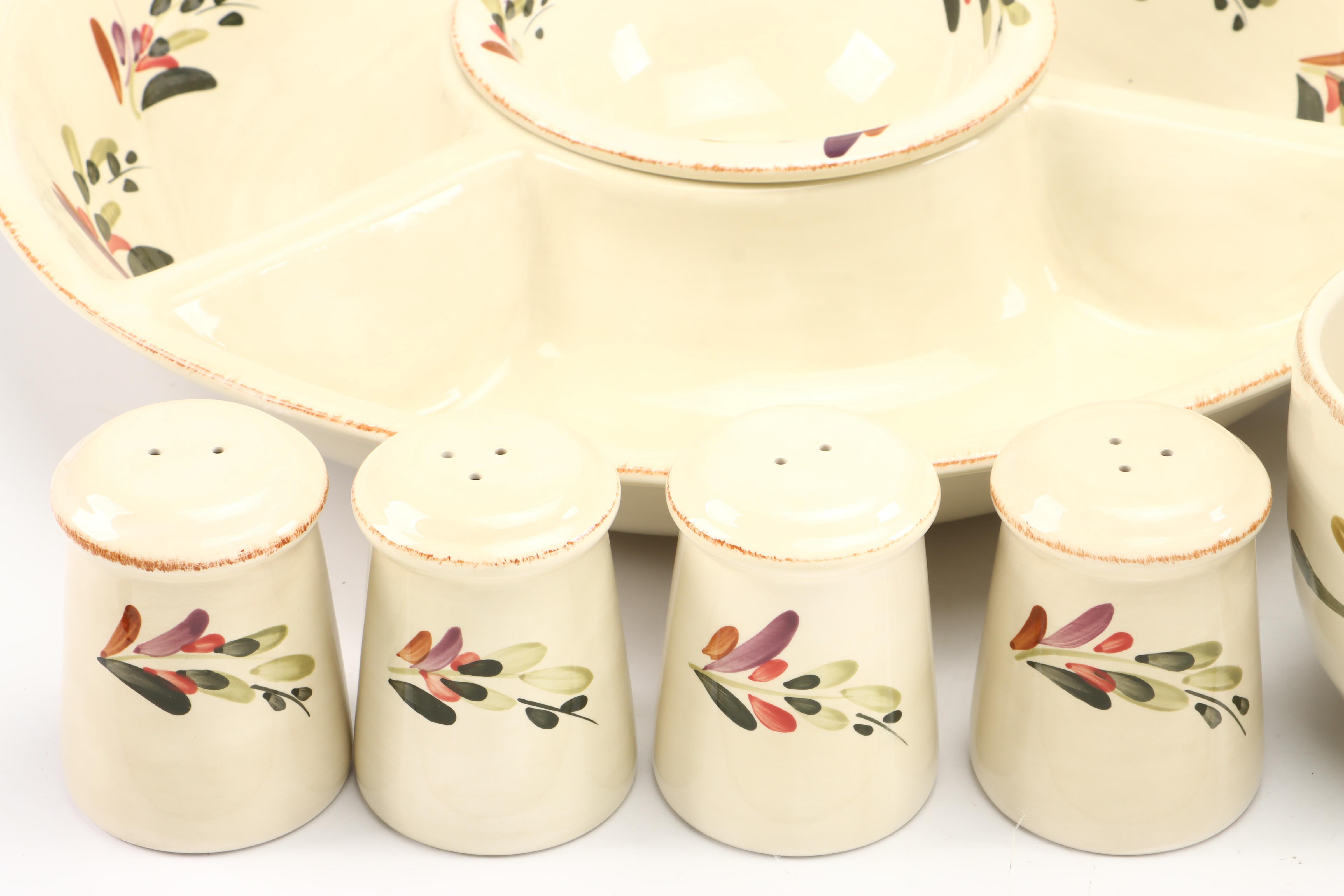 Home "Rooster" Ceramic Dinnerware and Serveware