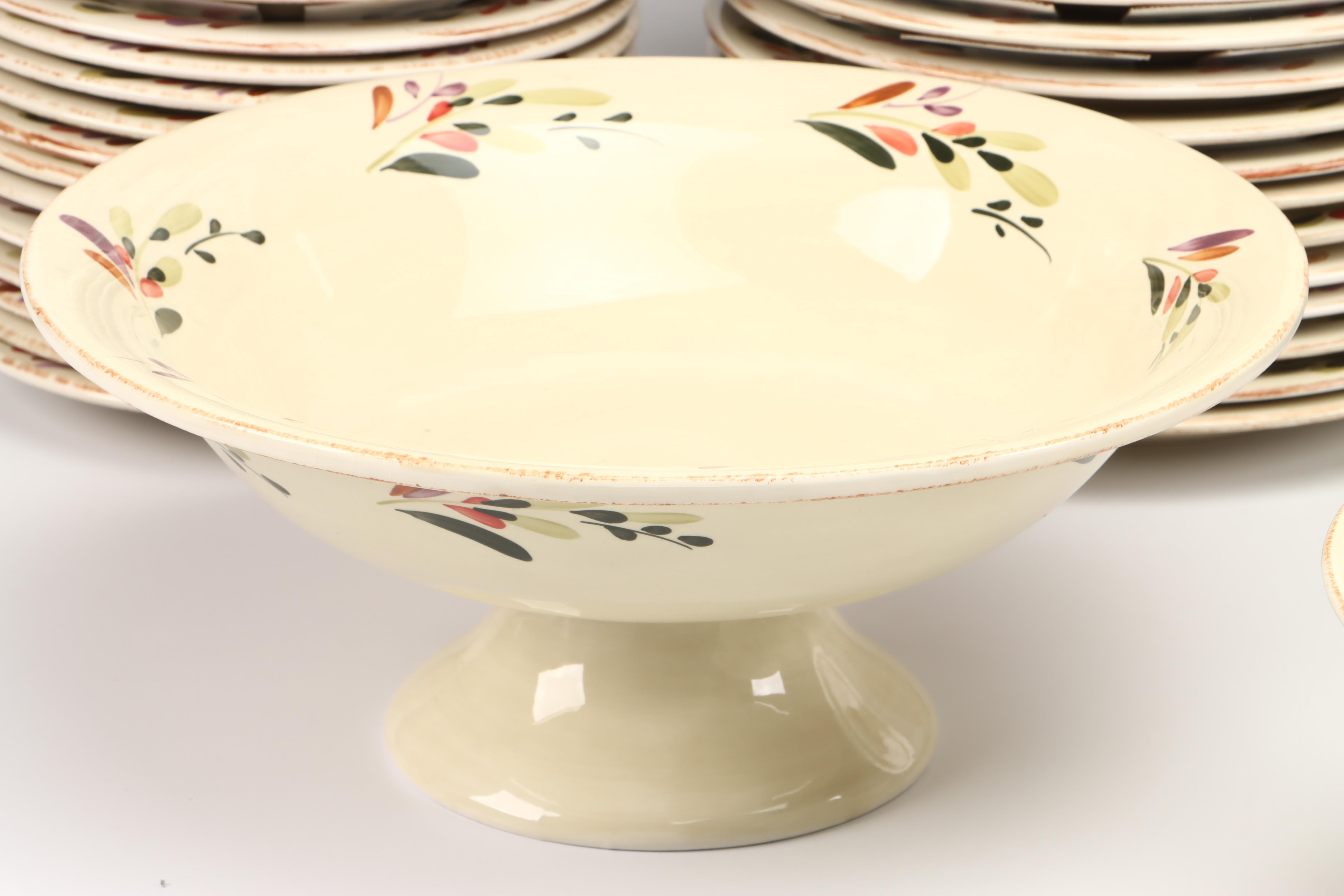 Home "Rooster" Ceramic Dinnerware and Serveware