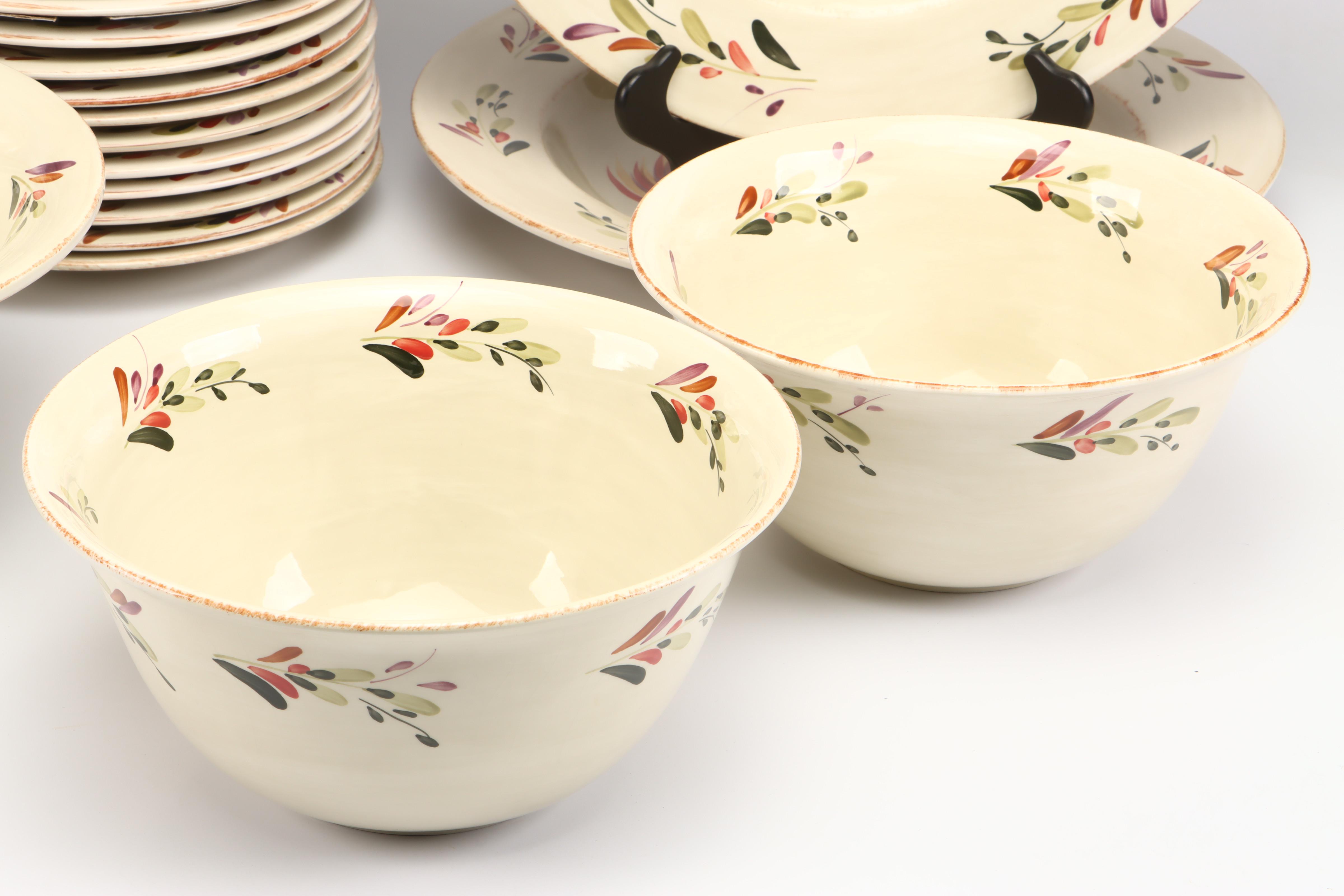 Home "Rooster" Ceramic Dinnerware and Serveware