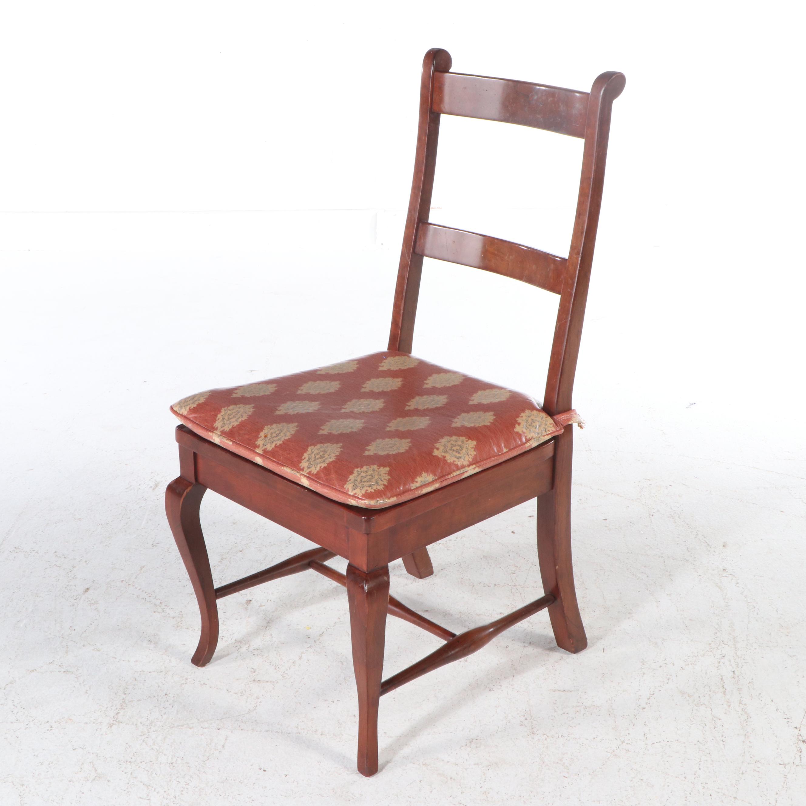 Seven-Piece Mahogany Dining Set