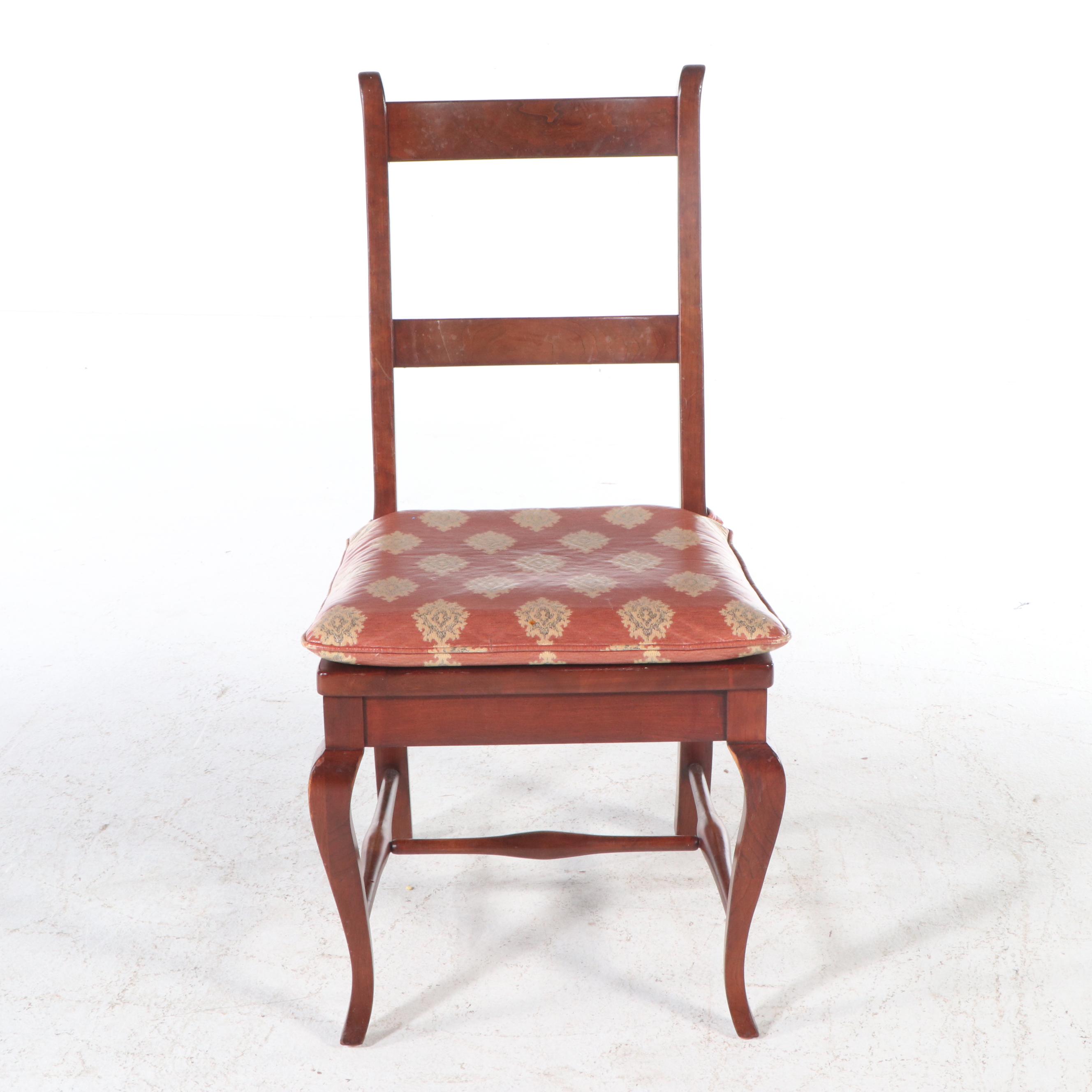 Seven-Piece Mahogany Dining Set