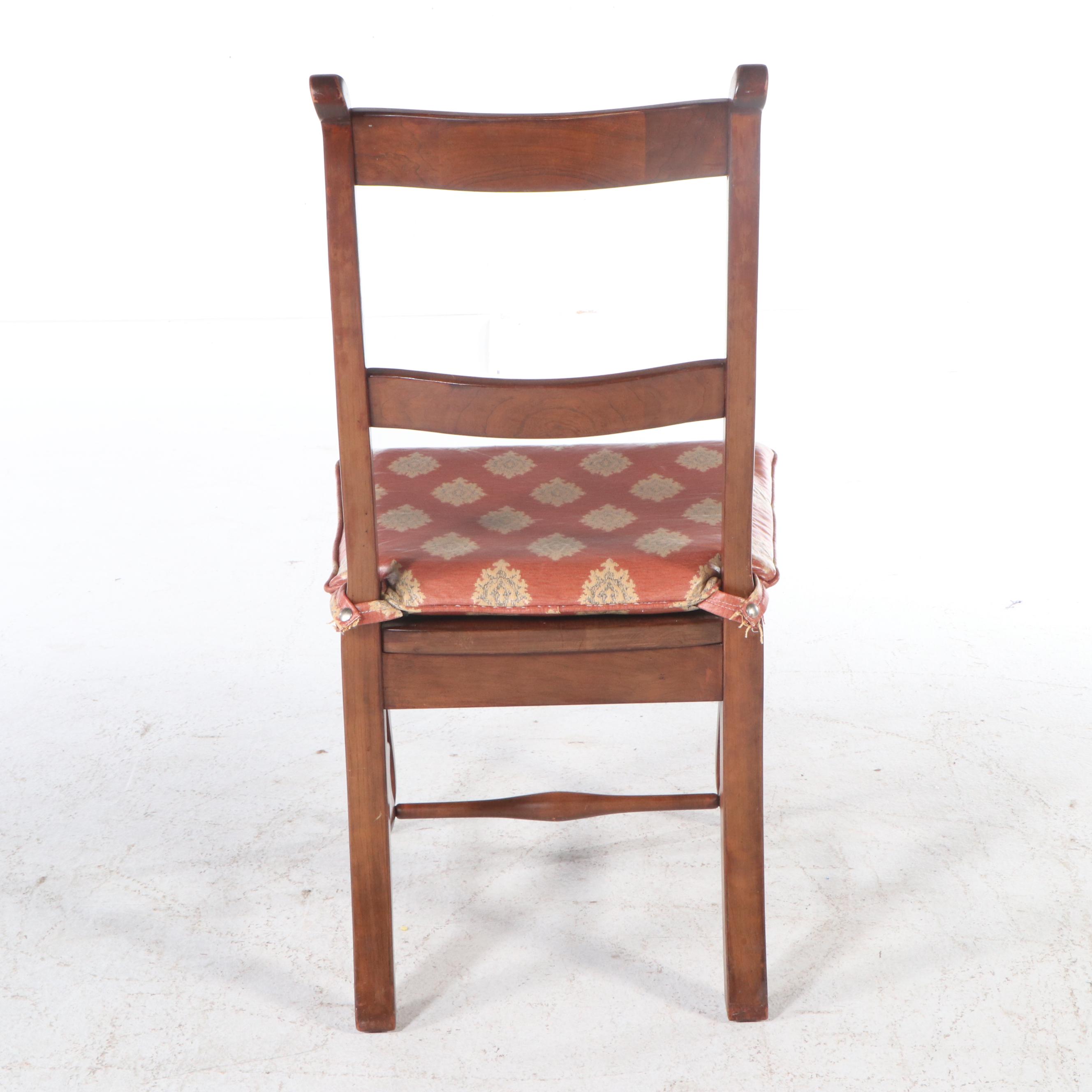 Seven-Piece Mahogany Dining Set