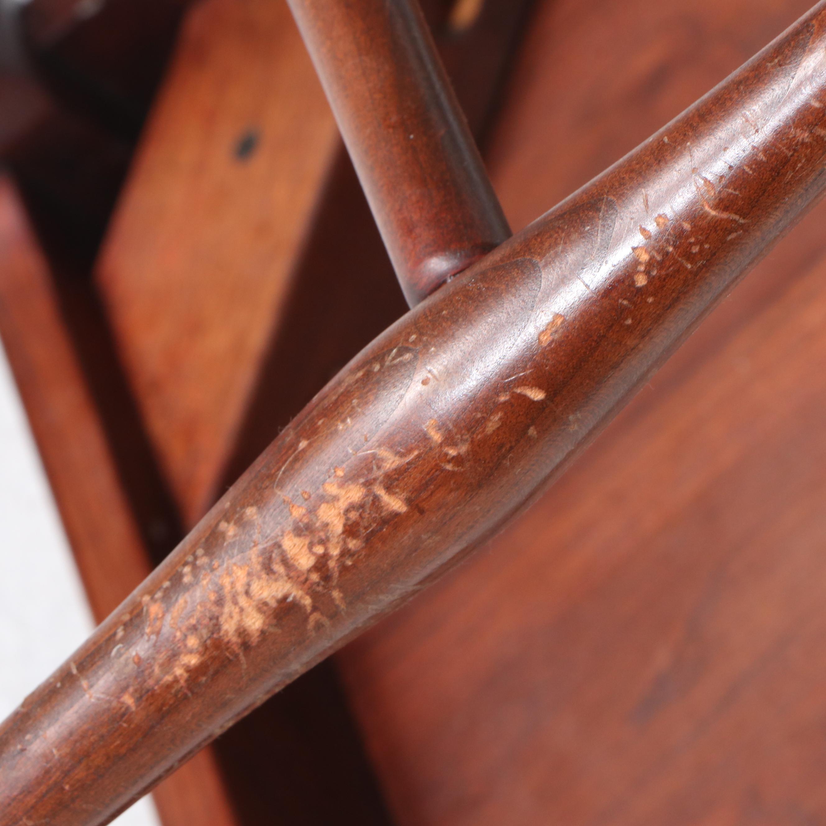 Seven-Piece Mahogany Dining Set