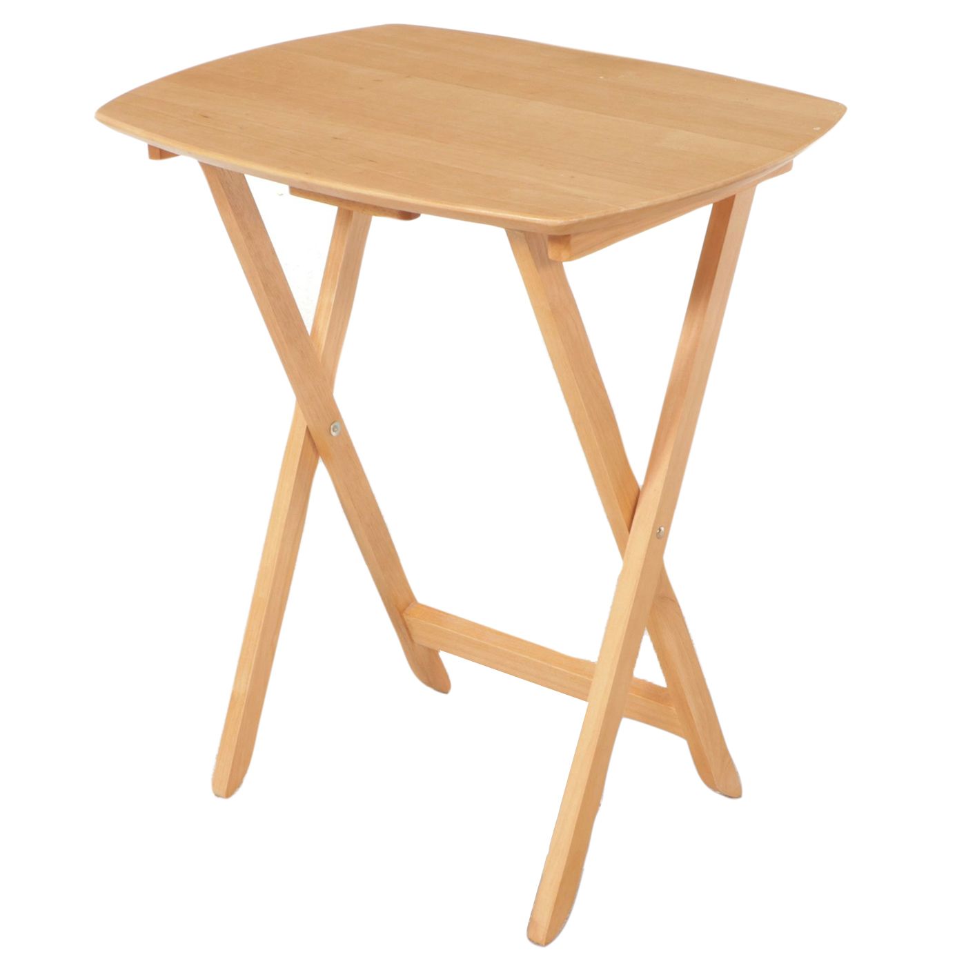 Contemporary Acacia Wood Folding Table