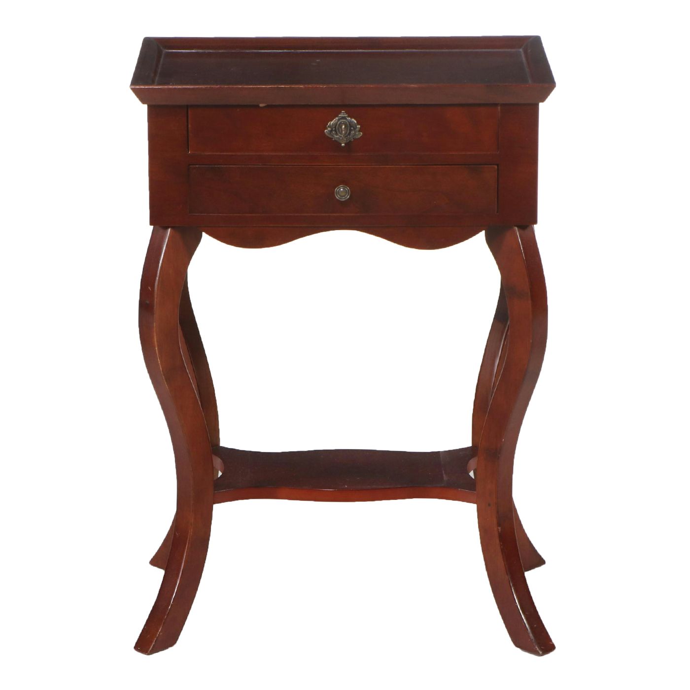 The Bombay Company Louis Philippe Mahogany Side Table