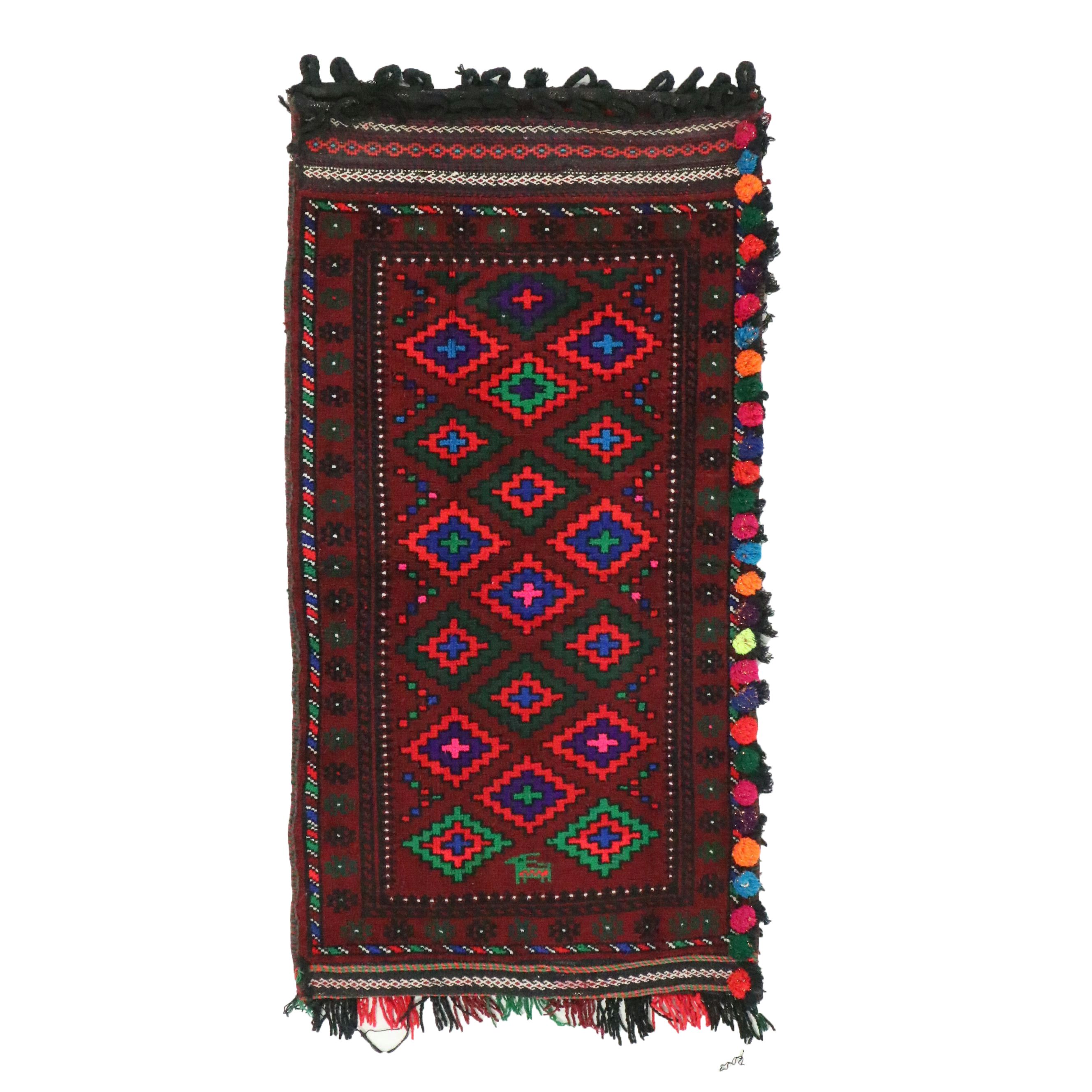 Handwoven Afghan Baluch Balisht Bag Cushion Cover