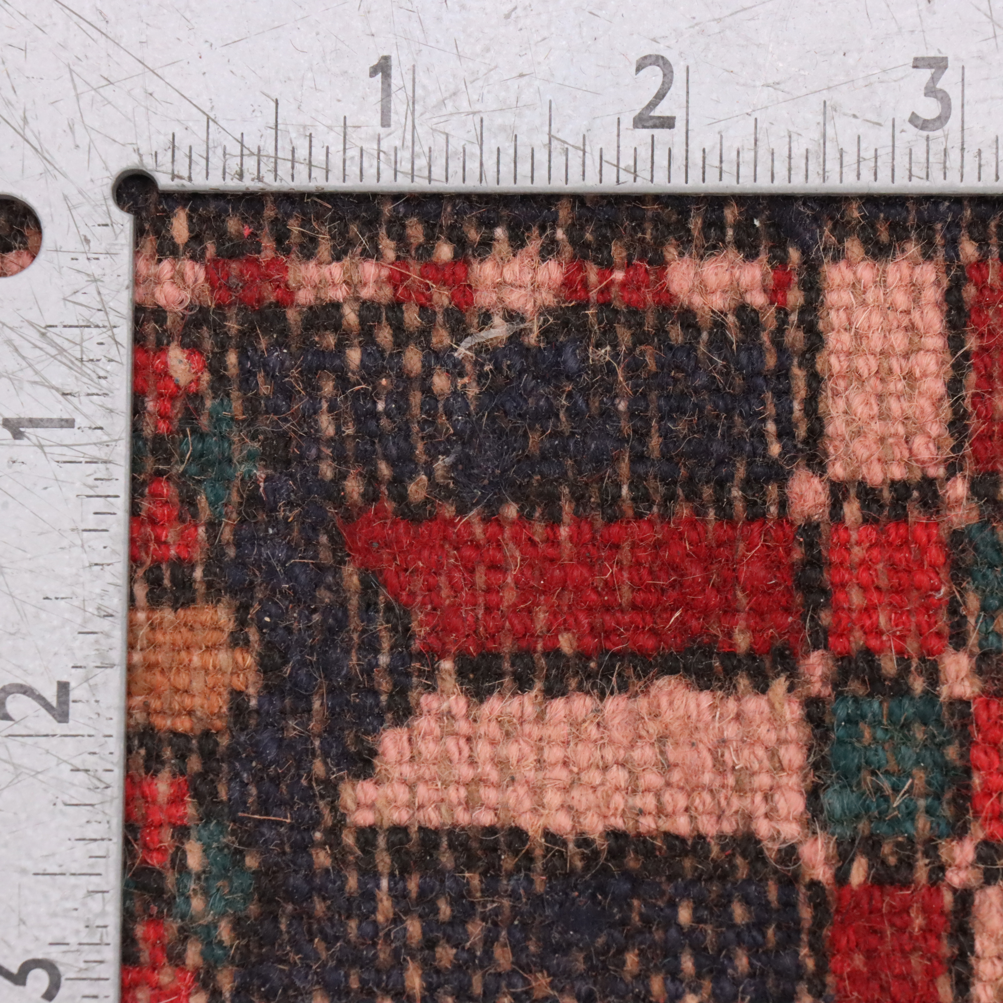 3'4 x 11' Hand-Knotted Persian Karaja Long Rug