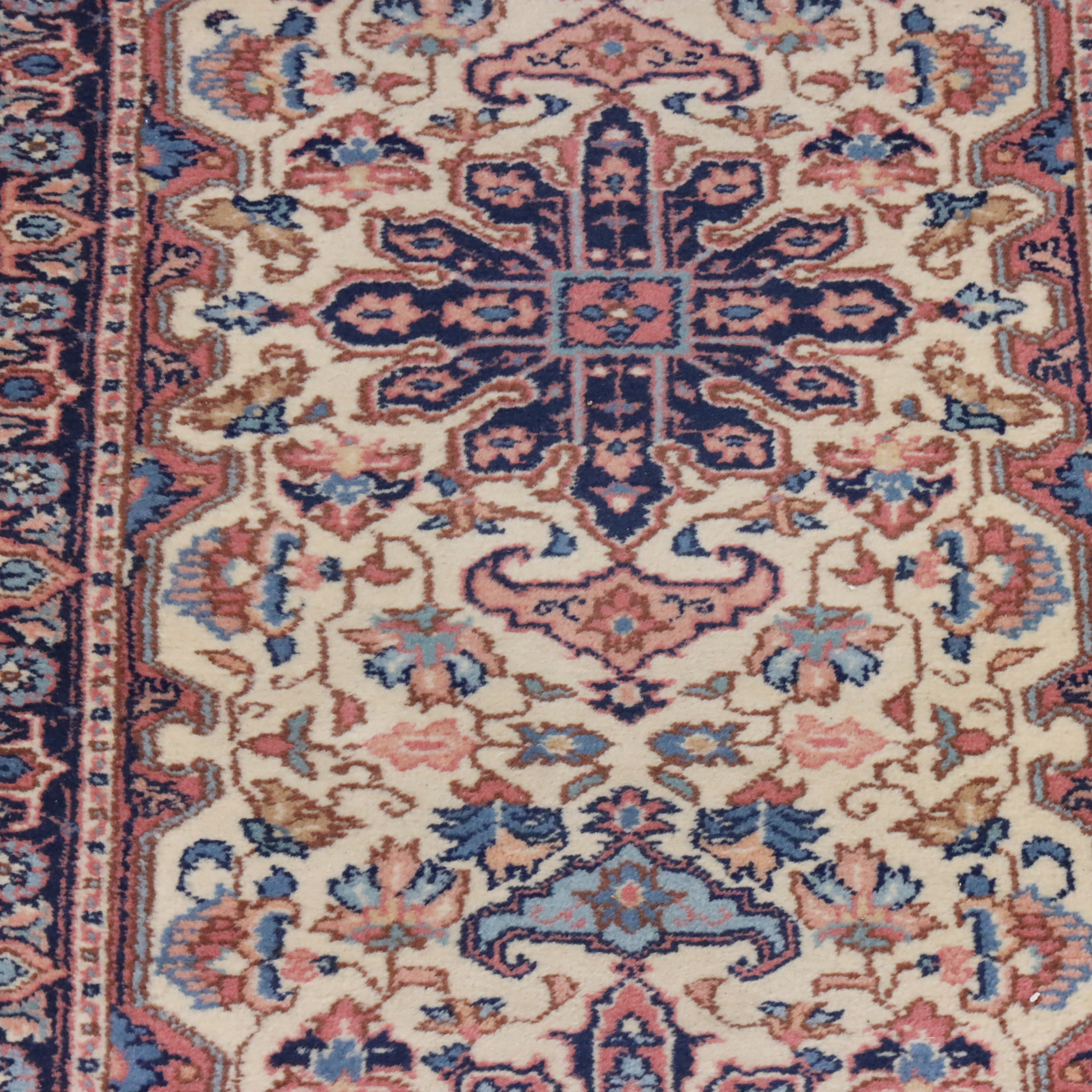 2'8 x 12'2 Hand-Knotted Persian Heriz Carpet Runner