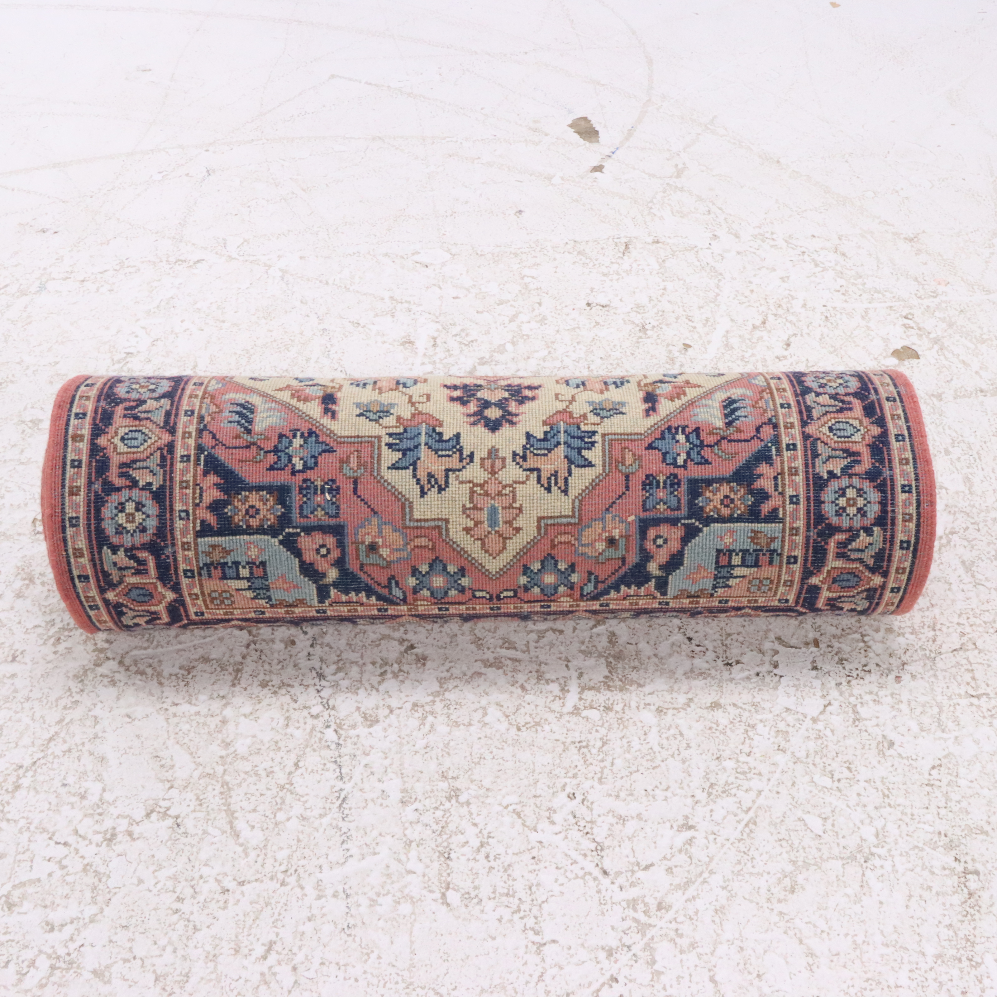 2'8 x 12'2 Hand-Knotted Persian Heriz Carpet Runner