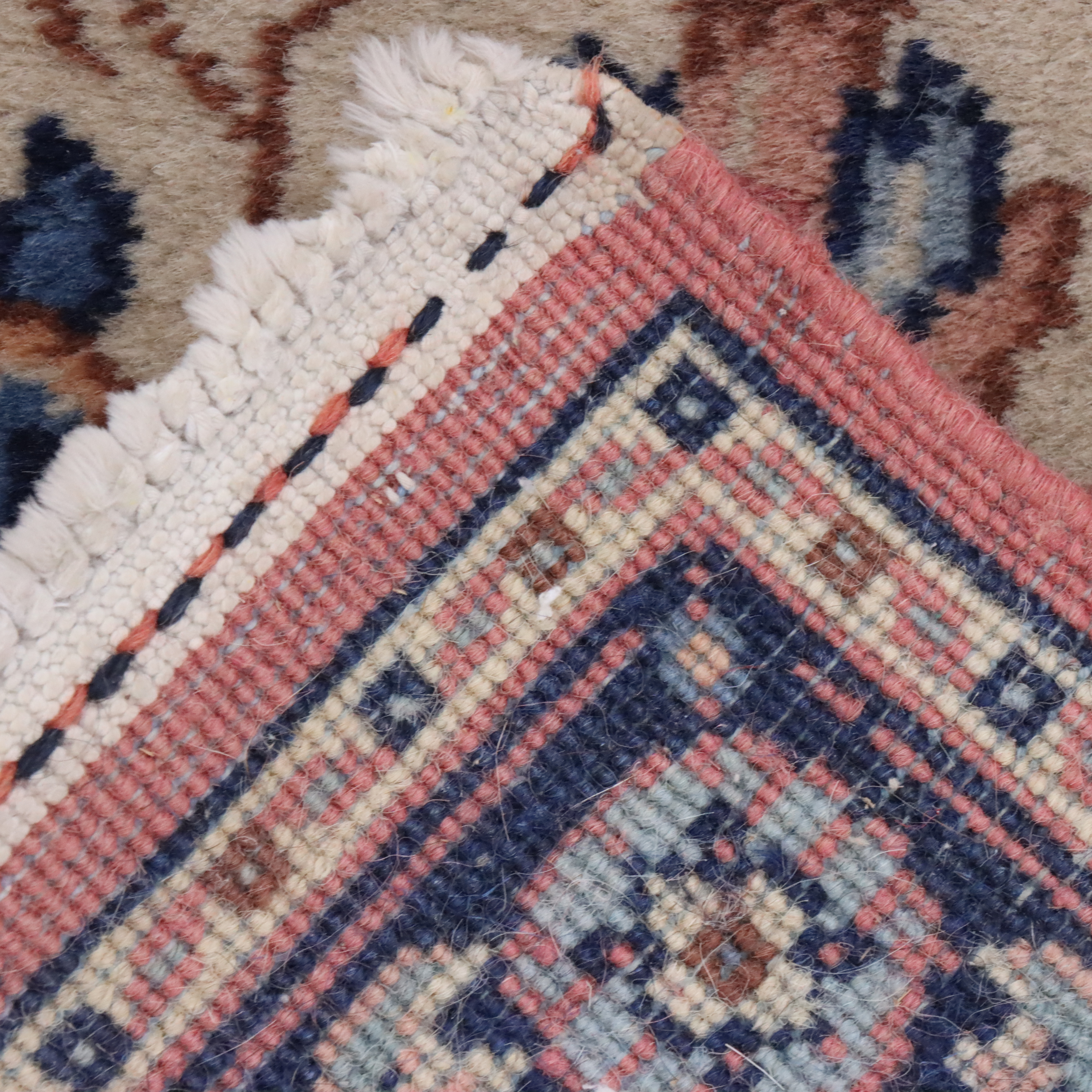 2'8 x 12' Hand-Knotted Persian Heriz Carpet Runner