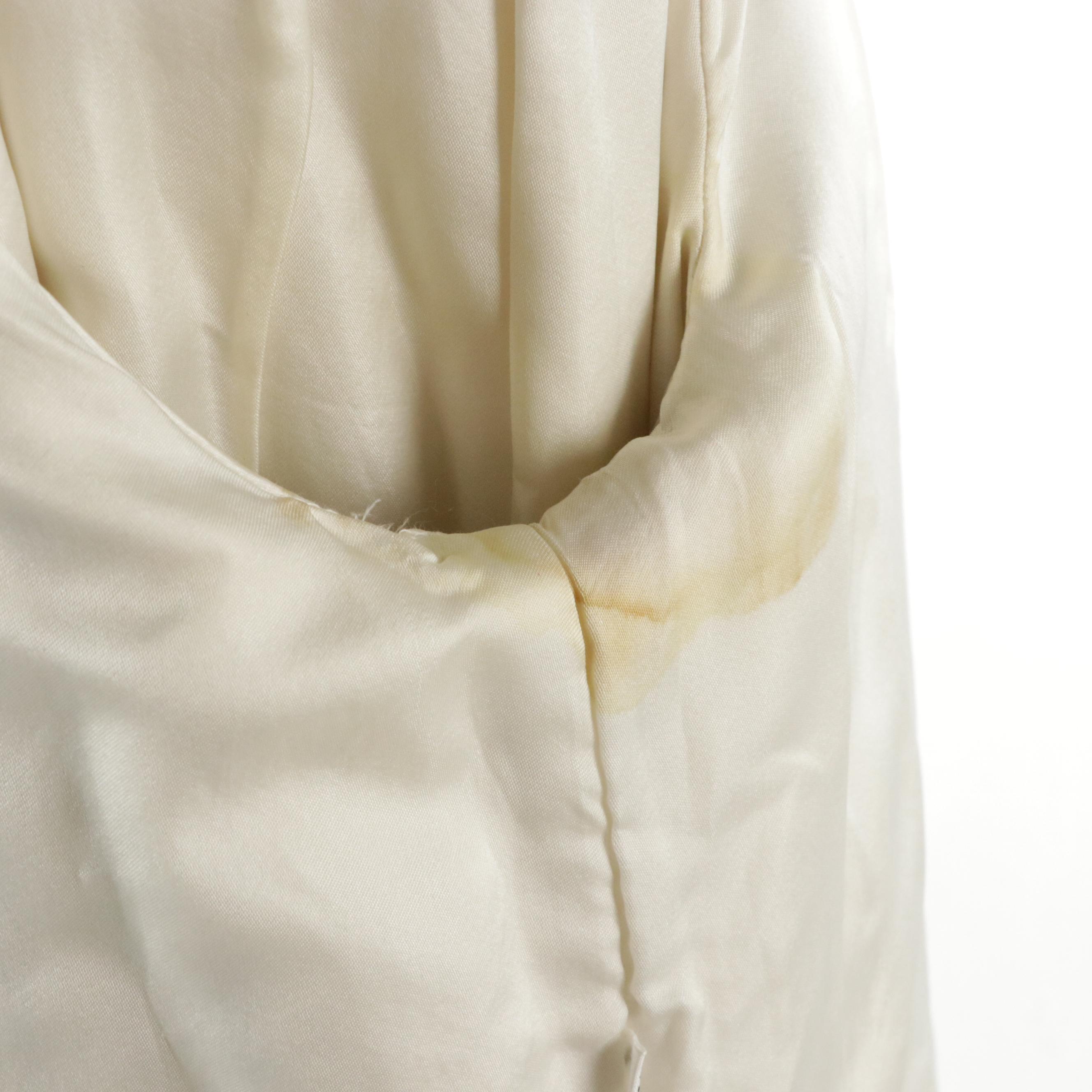 Henig Furs Vintage Corded Natural Mink Fur Coat