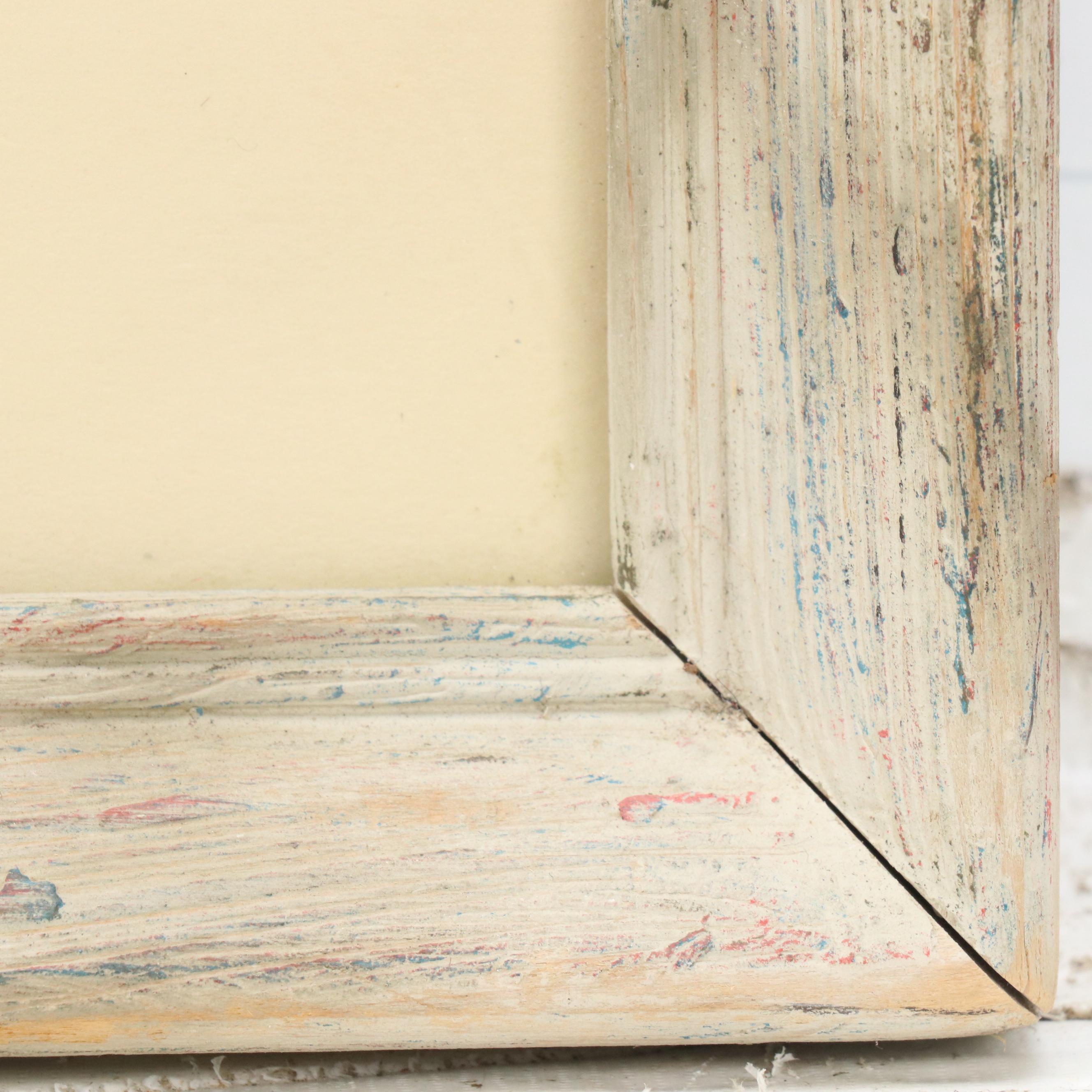 Norman Merritt Coastal Watercolor of Docked Rowboat, Mid to Late 20th Century