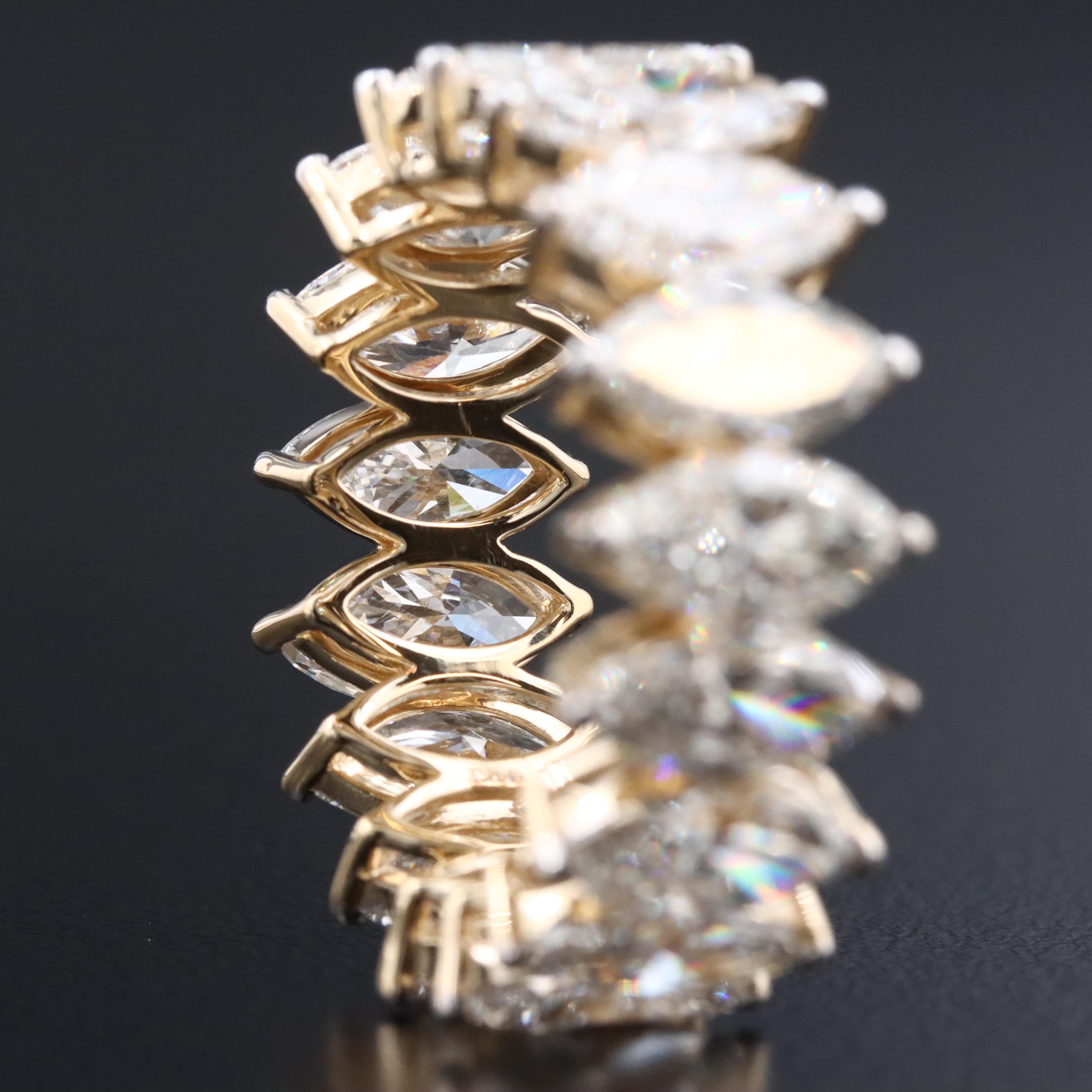 14K 7.99 CTW Lab Grown Diamond Eternity Band