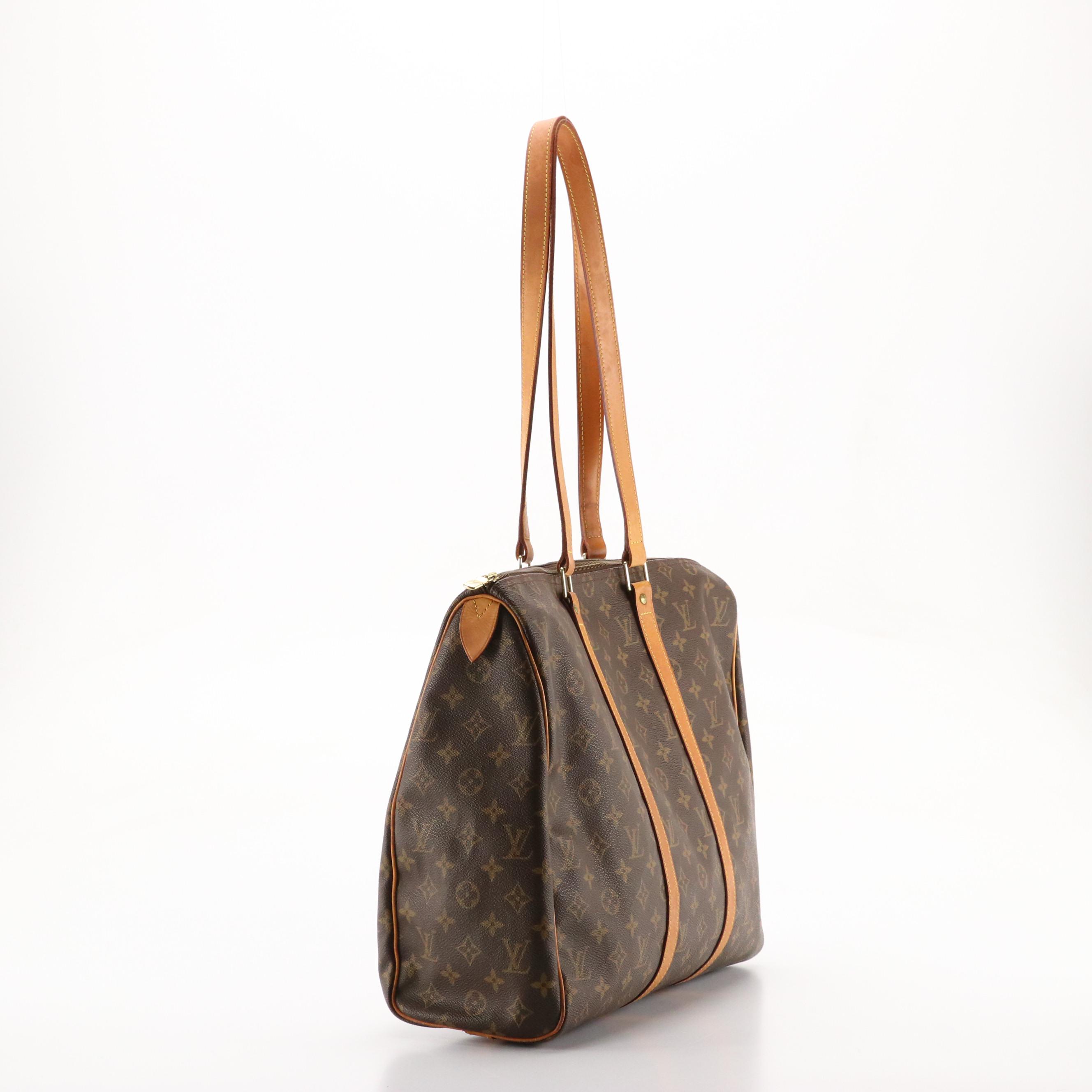Louis Vuitton Sac Flanerie 45 in Monogram Canvas and Vachetta Leather