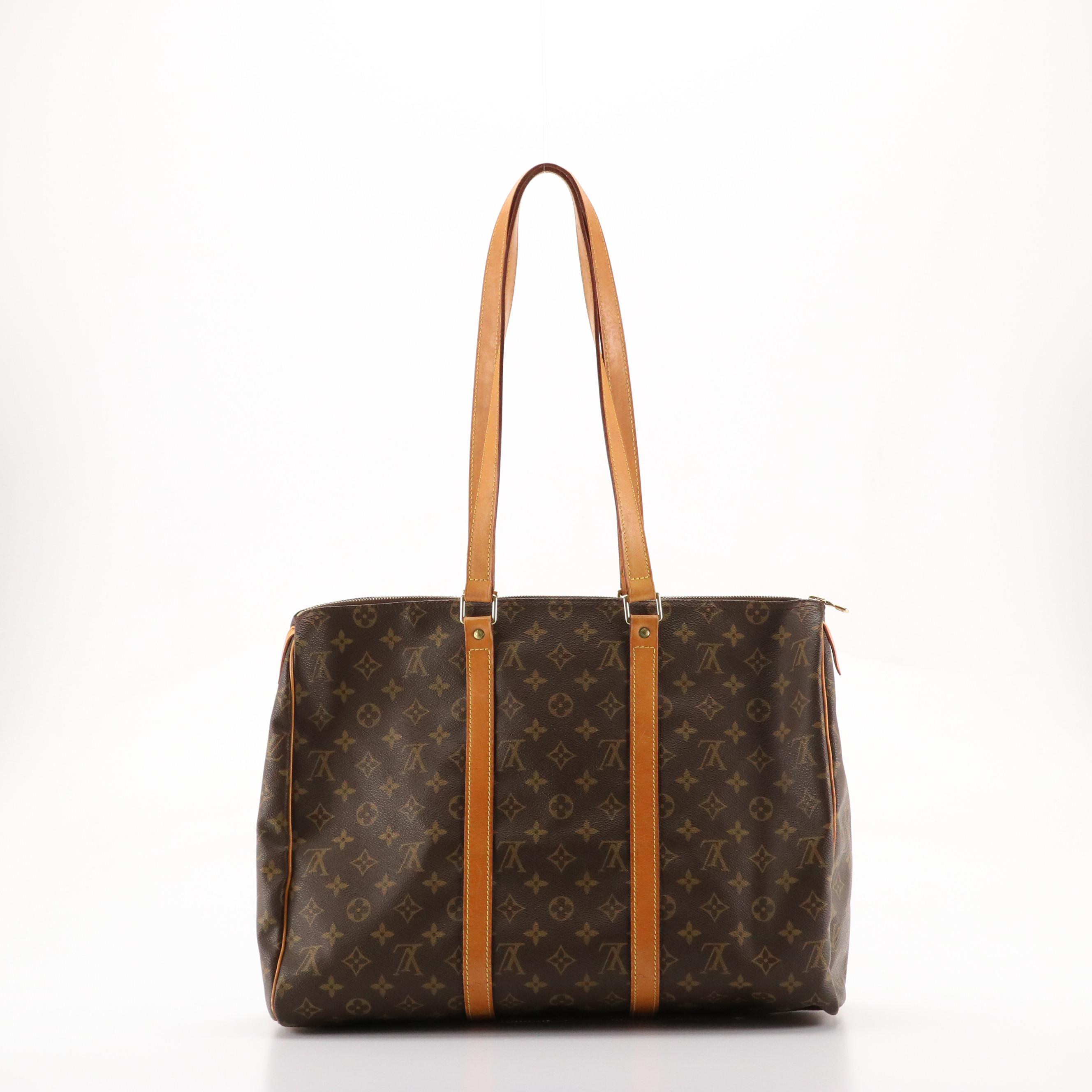 Louis Vuitton Sac Flanerie 45 in Monogram Canvas and Vachetta Leather