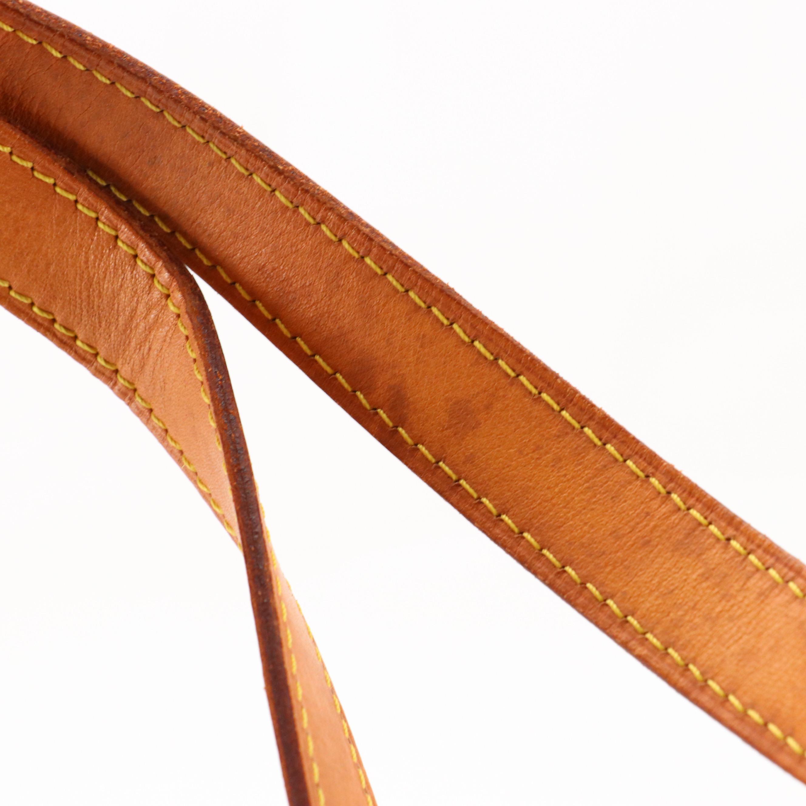 Louis Vuitton Sac Flanerie 45 in Monogram Canvas and Vachetta Leather