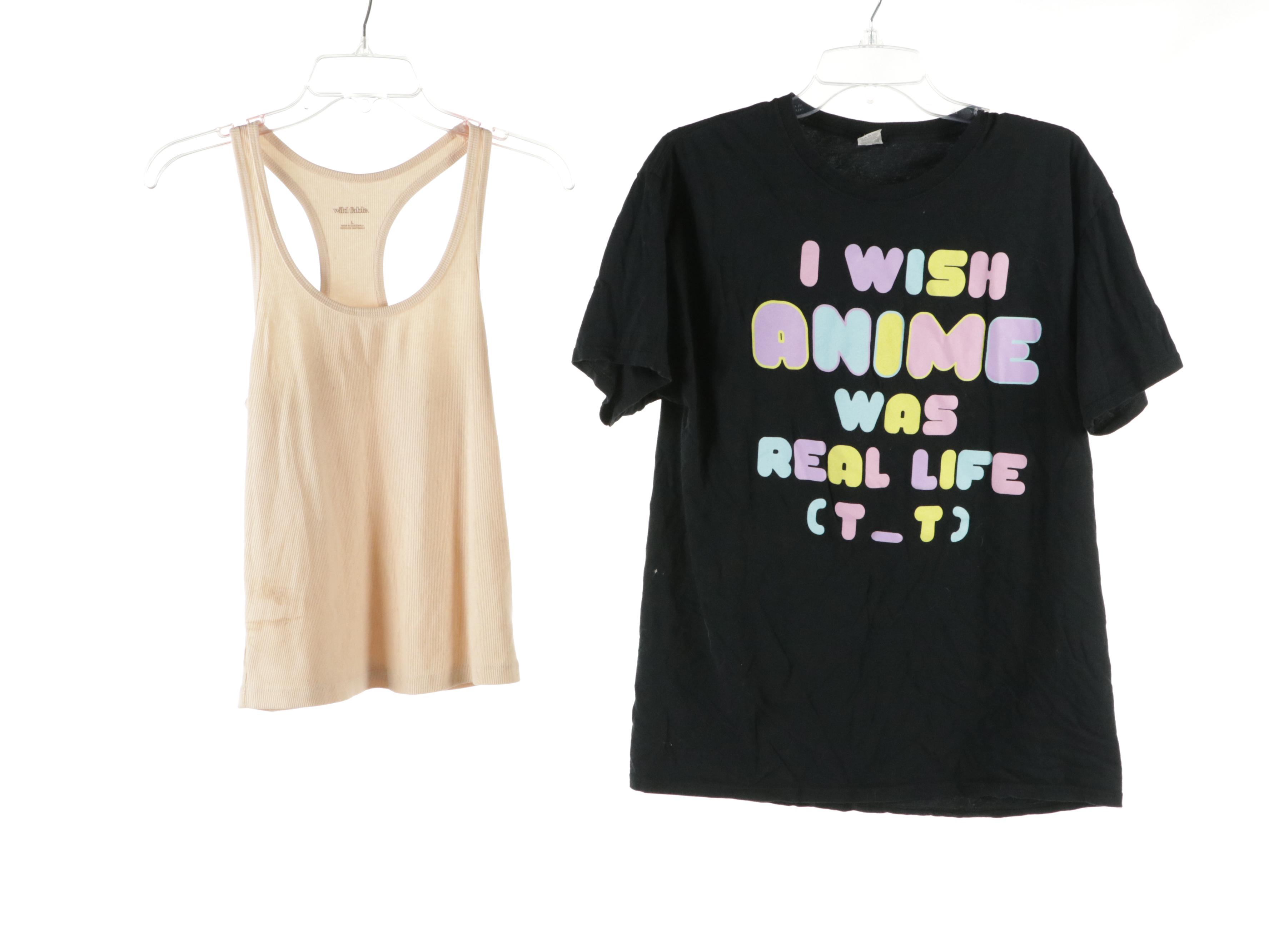 Champion Windbreaker, Wild Fable Razer Back Tank Top, Adidas Joggers and More