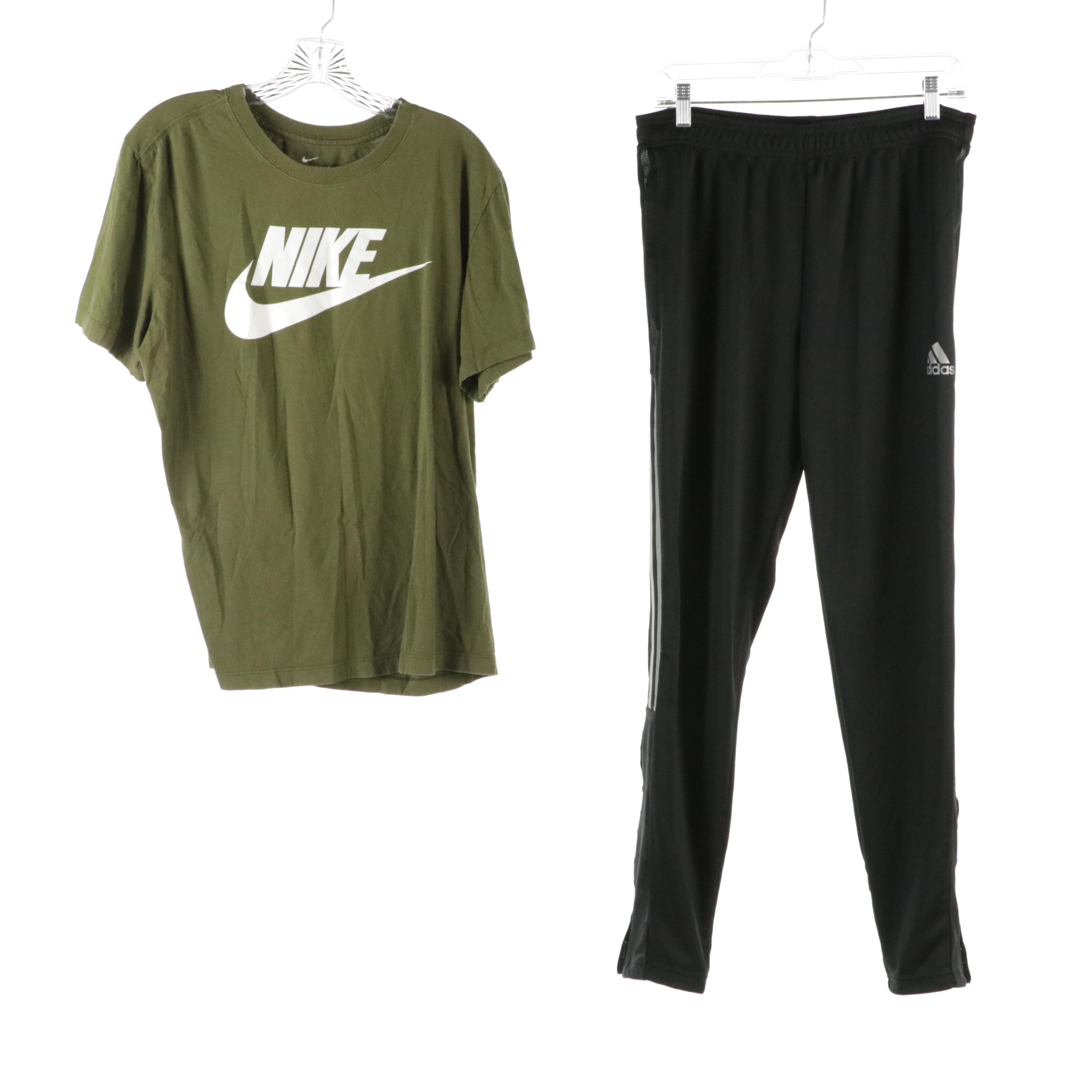 Champion Windbreaker, Wild Fable Razer Back Tank Top, Adidas Joggers and More