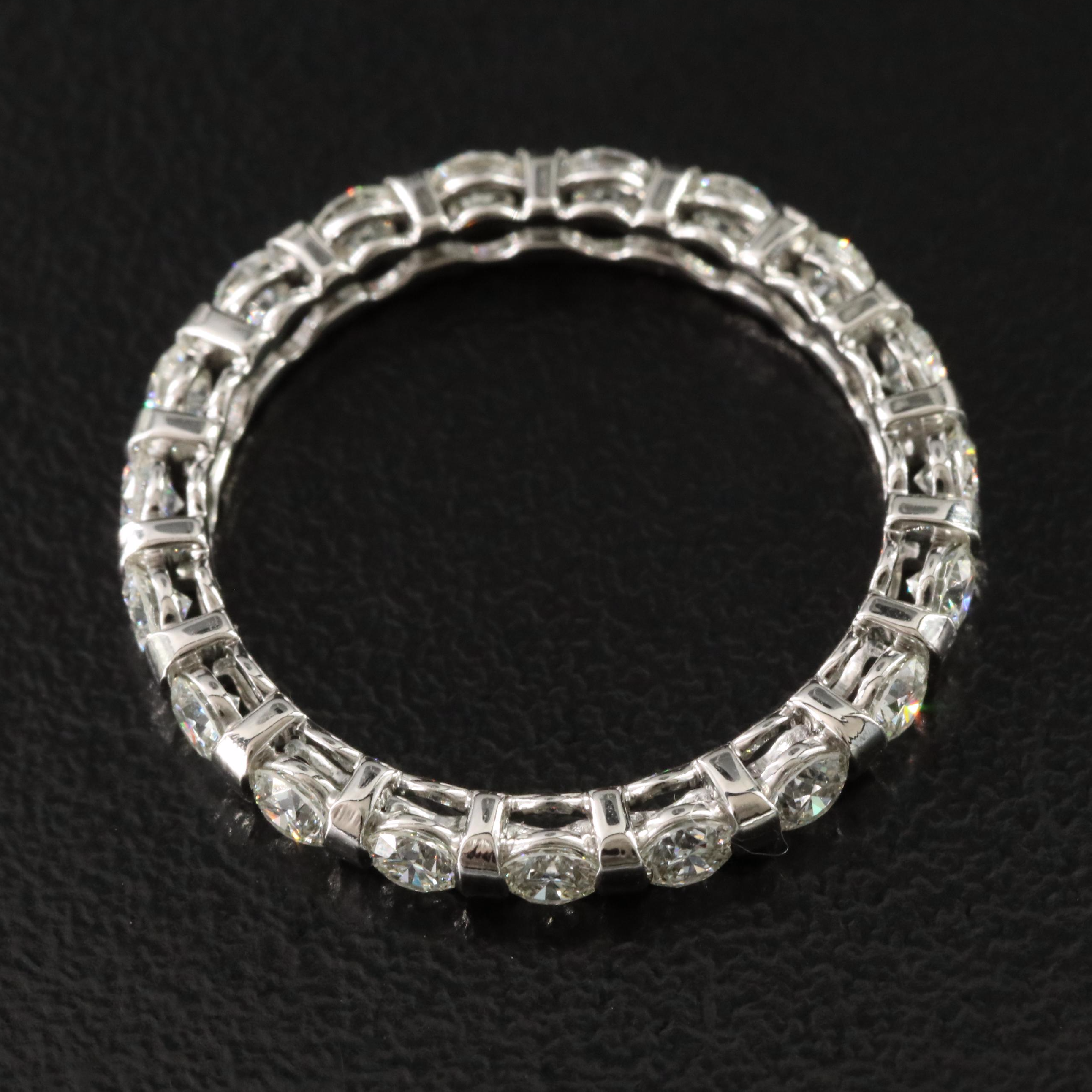Platinum 1.29 CTW Diamond Eternity Band