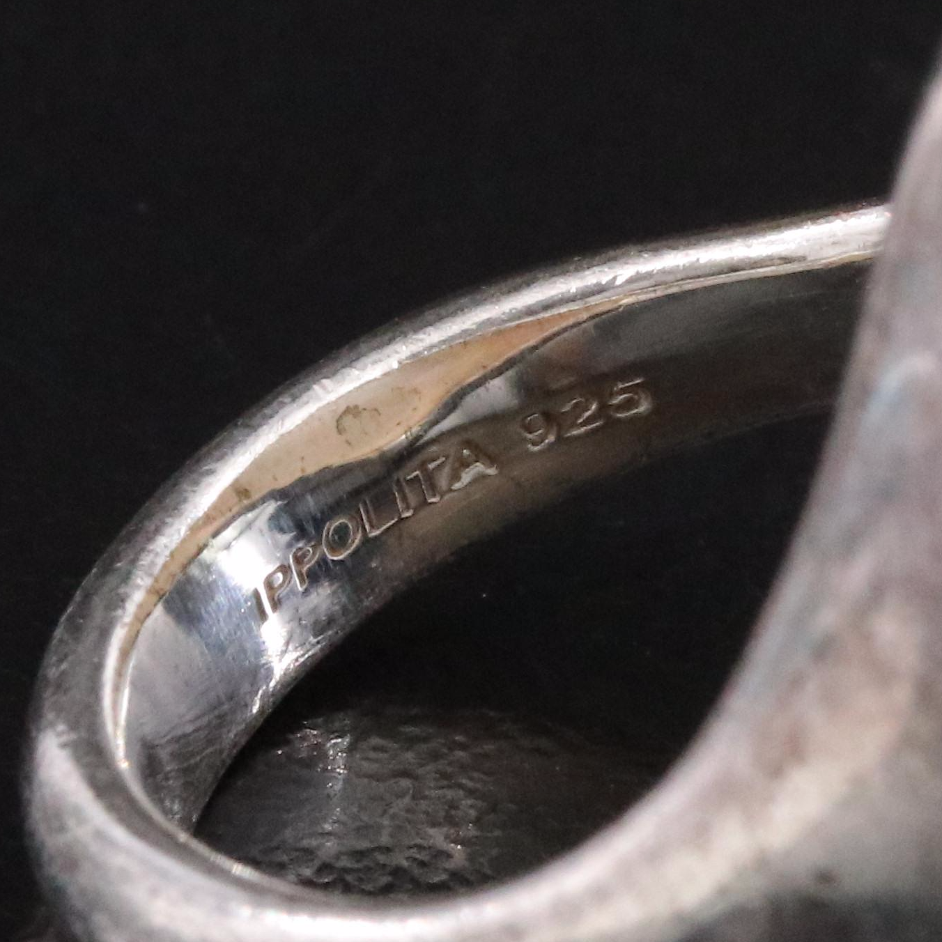 Ippolita Rock Candy Prince Sterling Quartz Mother of Pearl Doublet Ring