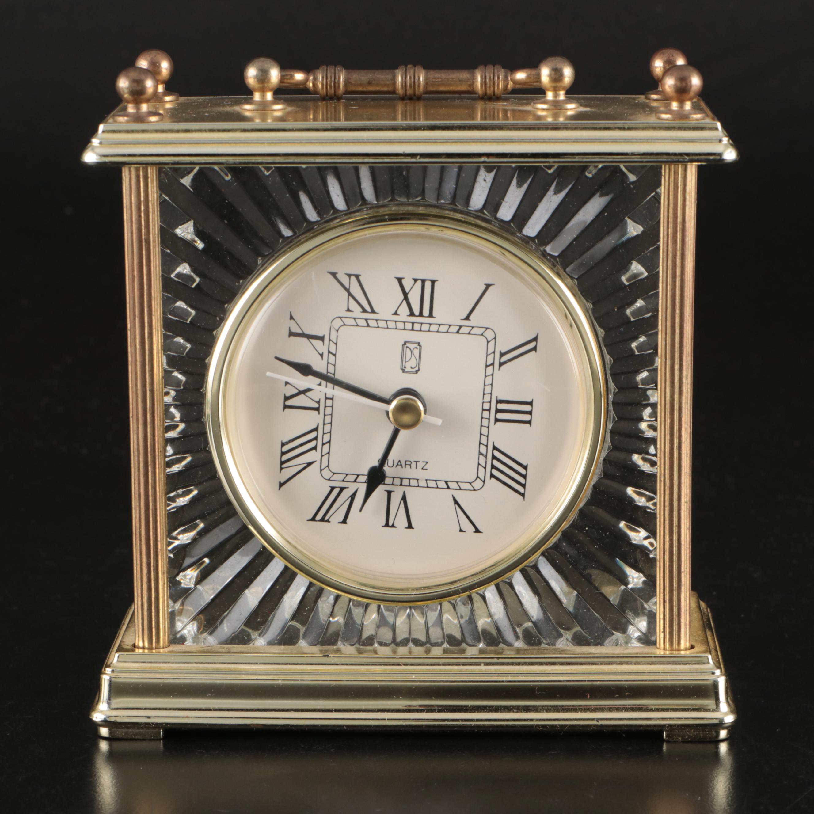 Howard Miller and Paul Sebastian Desk Clocks with Staiger Alarm Clock